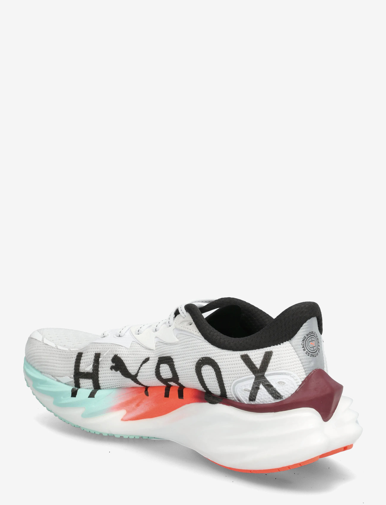 PUMA - Velocity NITRO 4 HYROX Wns - puma white-mint melt-glowing red - 2