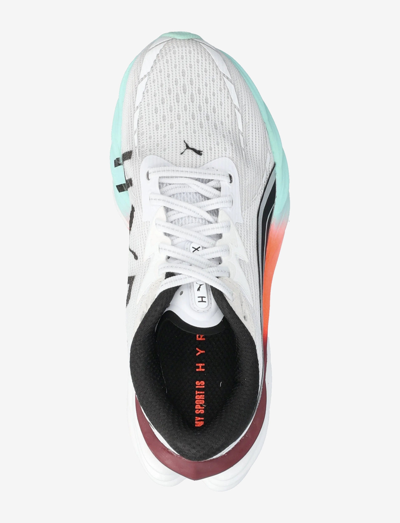 PUMA - Velocity NITRO 4 HYROX Wns - puma white-mint melt-glowing red - 3