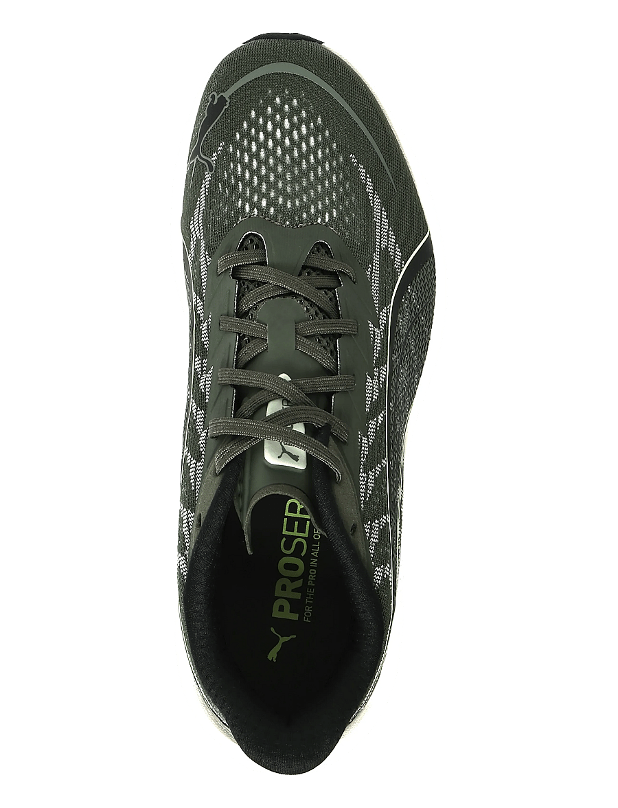 PUMA - Darter Pro 2 - laufschuhe - moss veil-soft grass-warm white-puma black-lime squeeze - 3