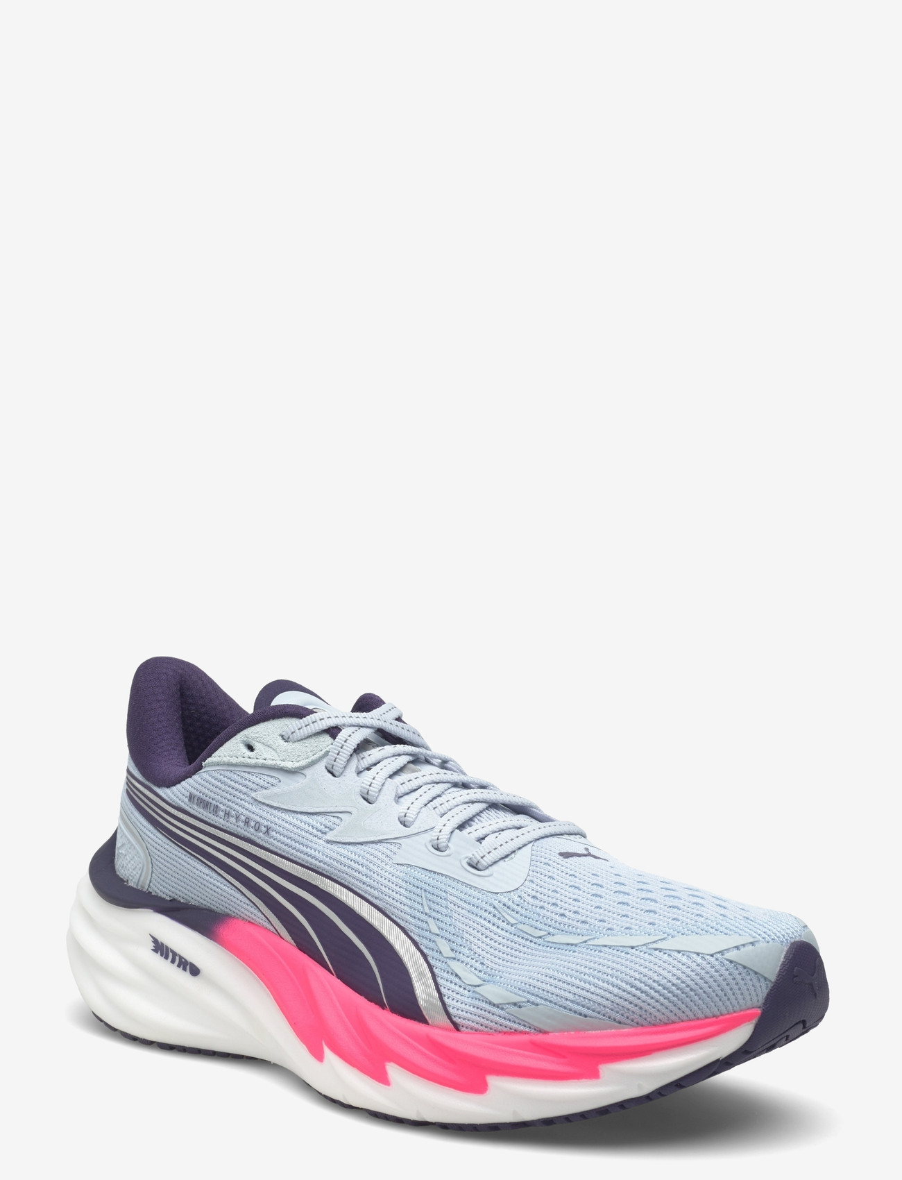 PUMA - Velocity NITRO 4 PUMA X HYROX - löparskor - lucite-pure pink-deep plum - 0