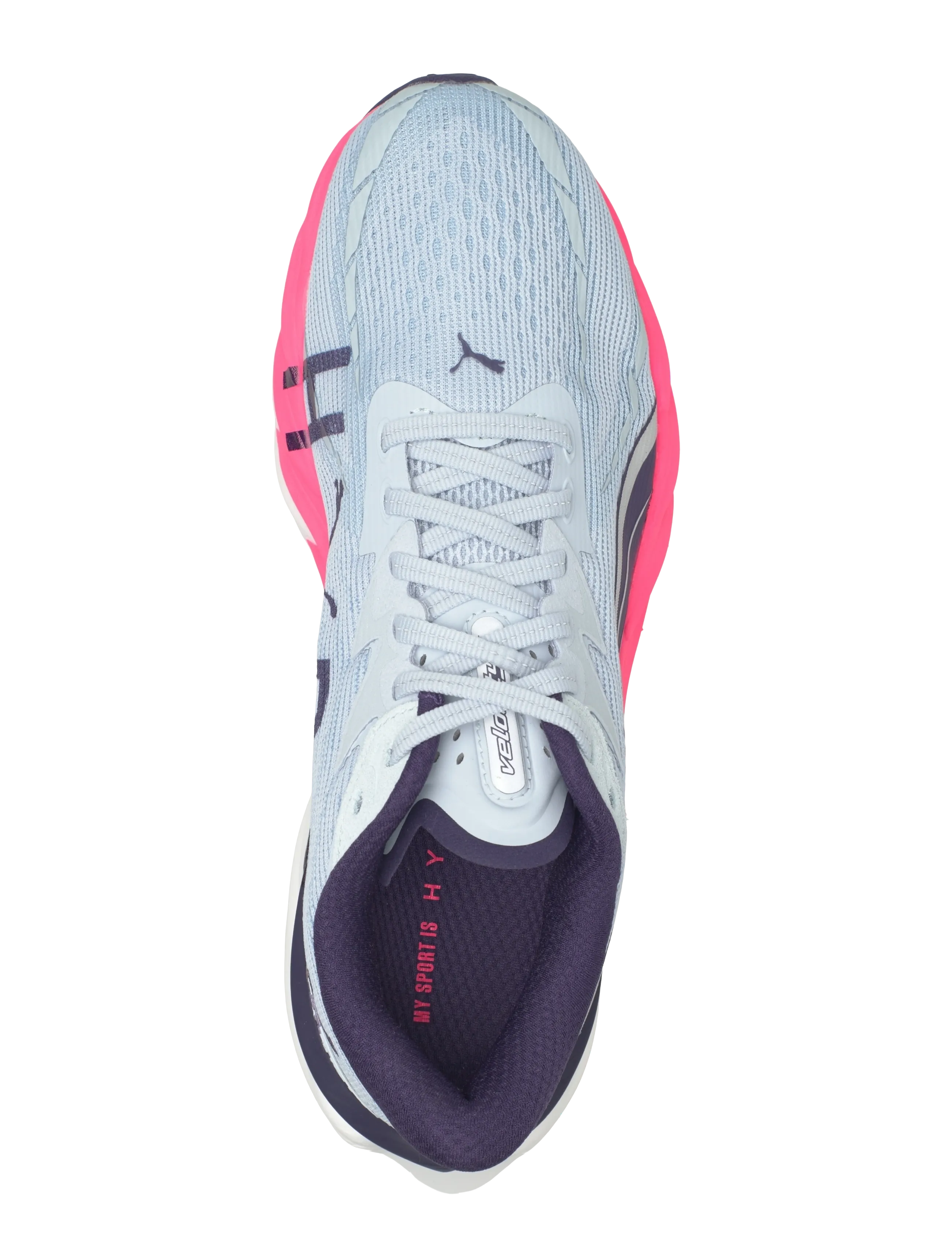 PUMA - Velocity NITRO 4 PUMA X HYROX - löparskor - lucite-pure pink-deep plum - 3