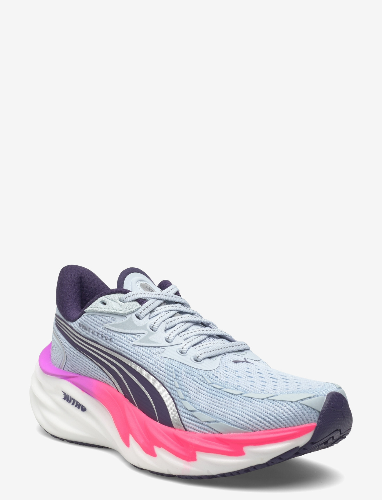 PUMA - Velocity NITRO 4 PUMA X HYROX Wns - løbesko - lucite-pure pink-deep plum - 0