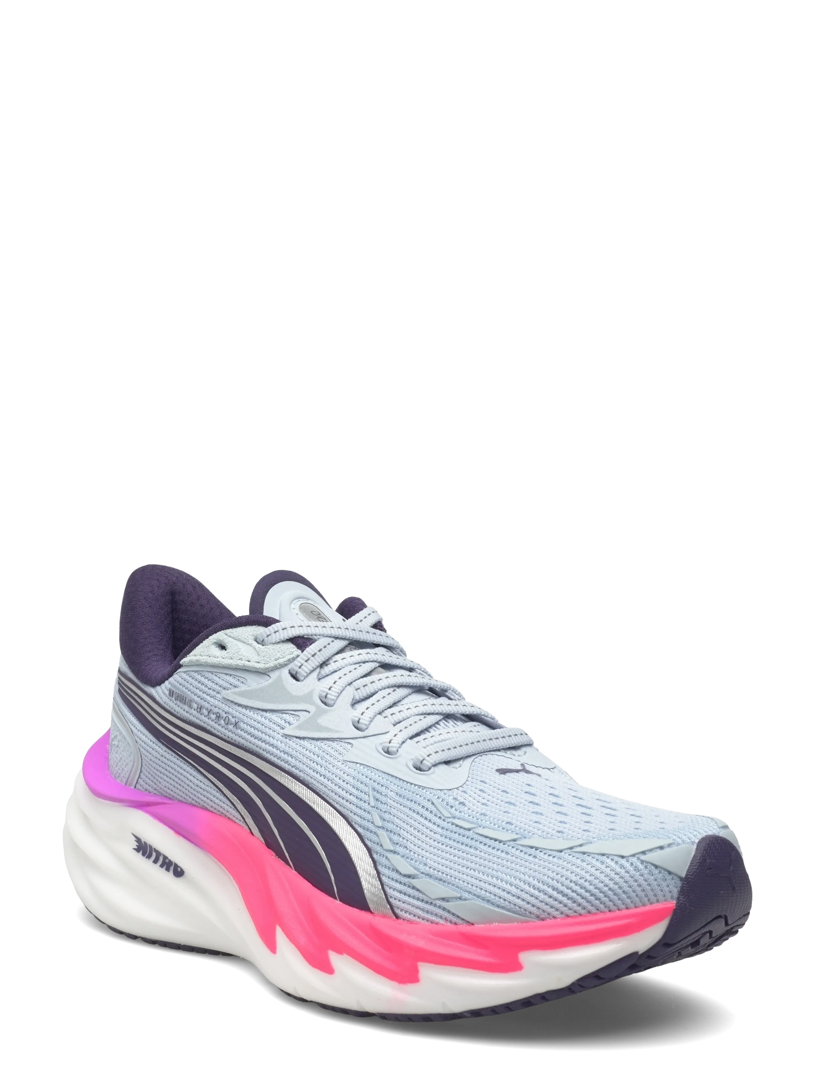 PUMA Velocity NITRO 4 PUMA X HYROX Wns - New Arrivals - LUCITE-PURE PINK-DEEP PLUM / multi