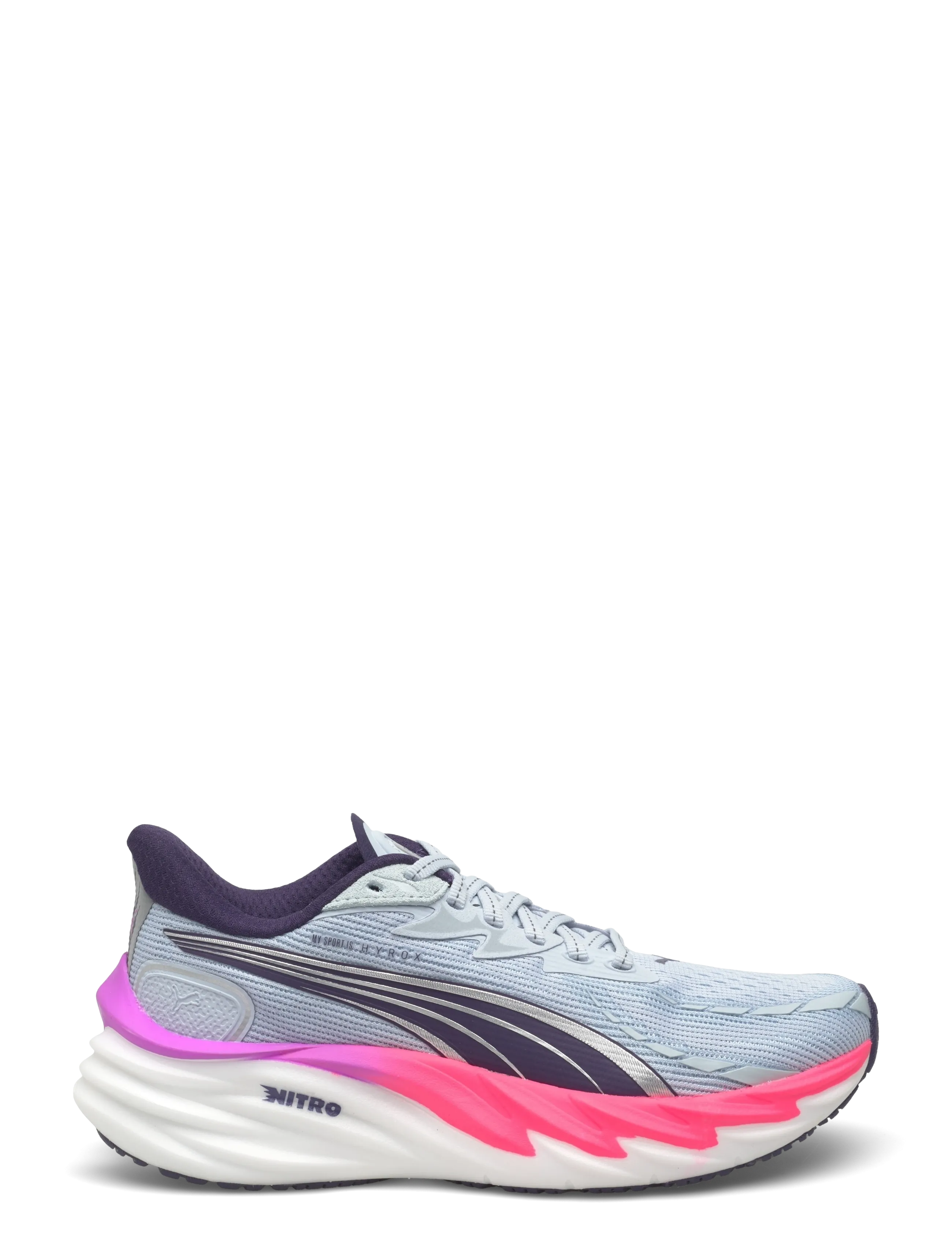 PUMA - Velocity NITRO 4 PUMA X HYROX Wns - laufschuhe - lucite-pure pink-deep plum - 1