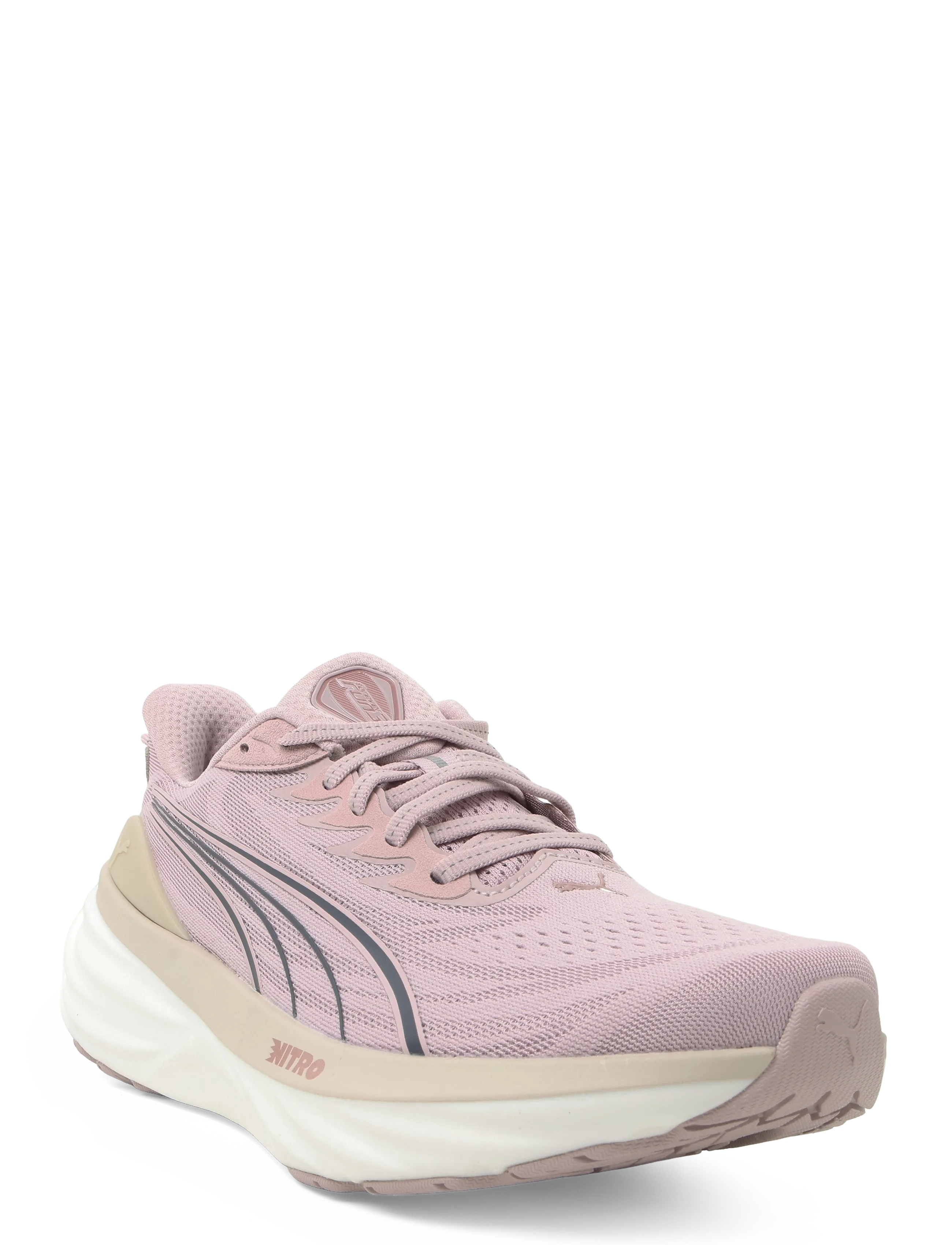 PUMA ForeverRun NITRO 3 Wns - Jooksujalatsid - MISTY PINK-SILVER FOG / pink/rose