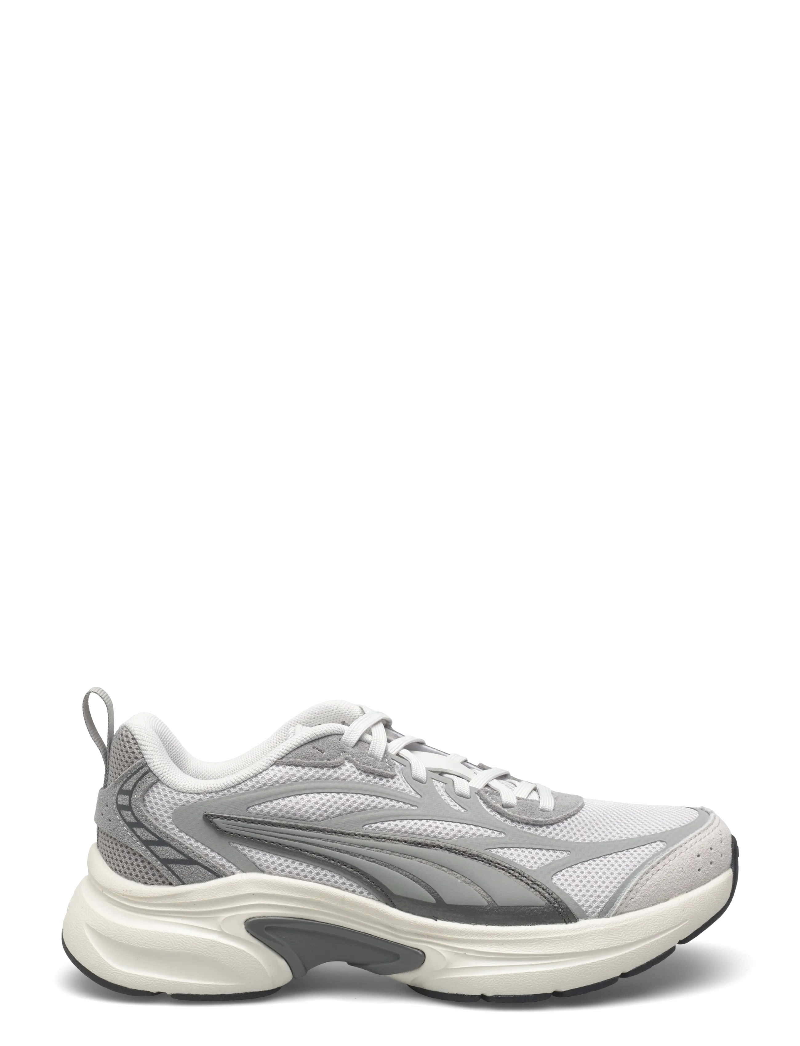 PUMA - Softride Escalate - sporta apavi ar zemu augšdaļu - feather gray-gray echo-puma aged silver-warm white - 1