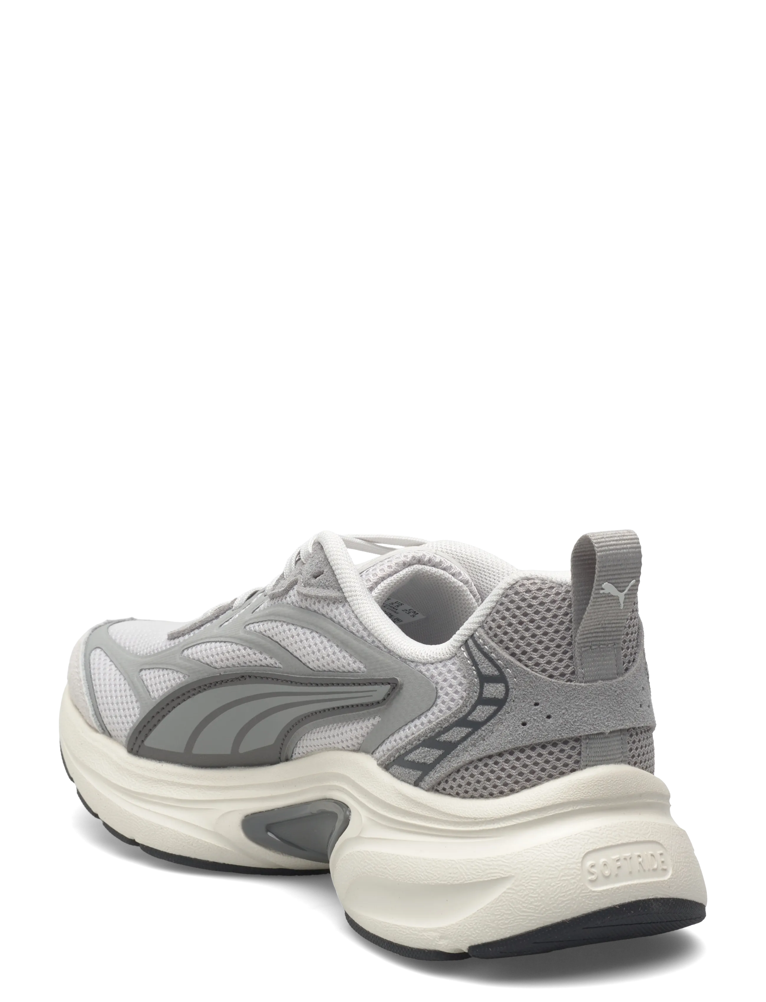 PUMA - Softride Escalate - sporta apavi ar zemu augšdaļu - feather gray-gray echo-puma aged silver-warm white - 2