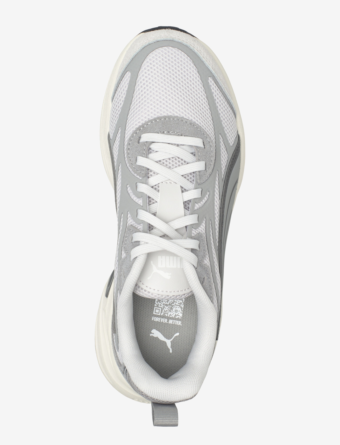 PUMA - Softride Escalate - low tops - feather gray-gray echo-puma aged silver-warm white - 3