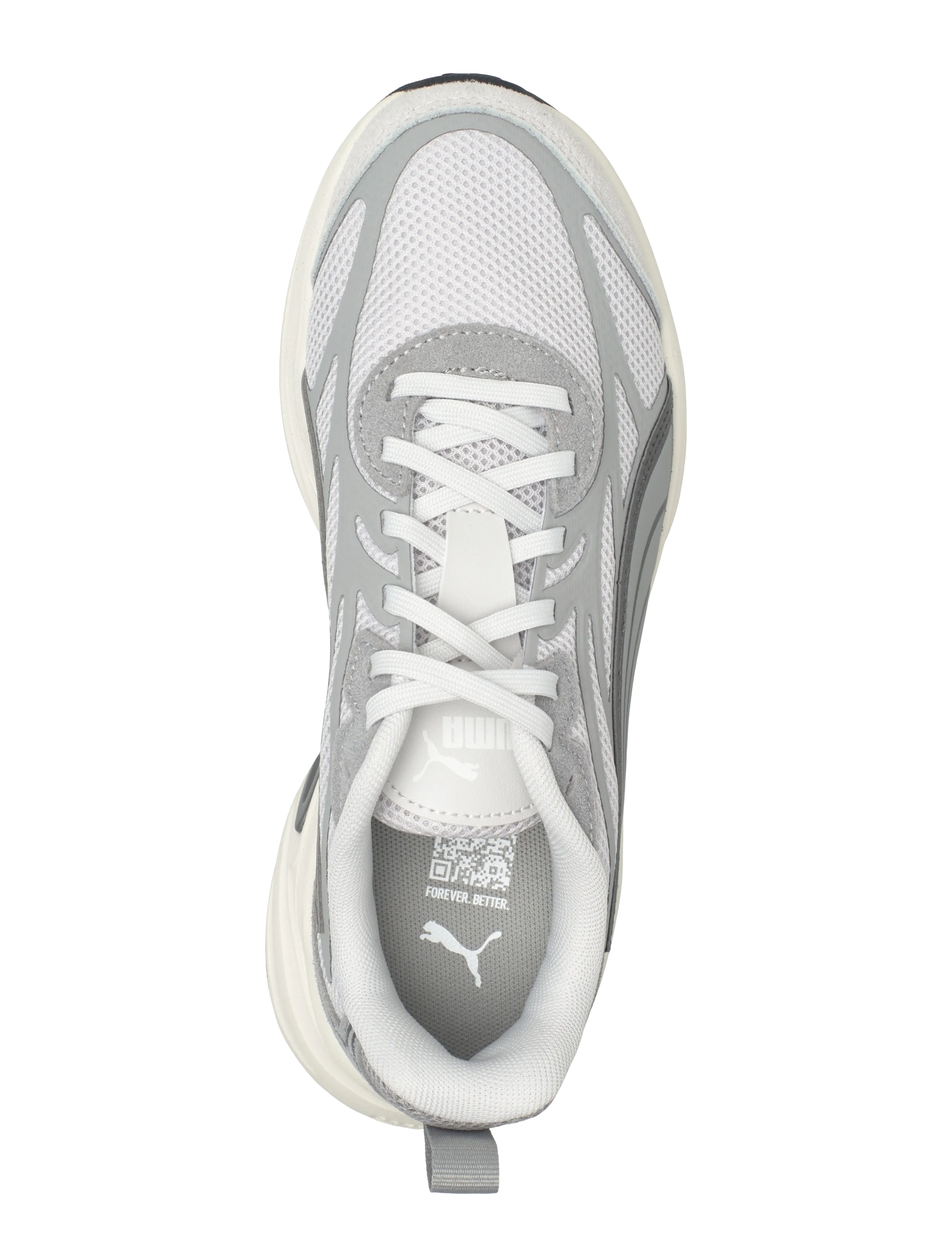 PUMA - Softride Escalate - sporta apavi ar zemu augšdaļu - feather gray-gray echo-puma aged silver-warm white - 3