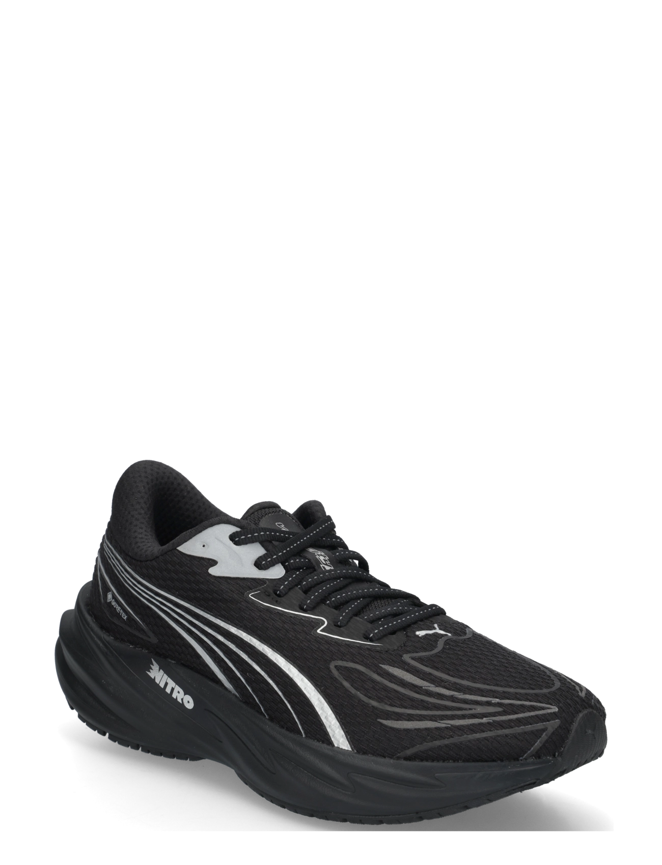 PUMA Velocity NITRO 5 GTX Wns - Laufschuhe - PUMA BLACK-PUMA SILVER / black