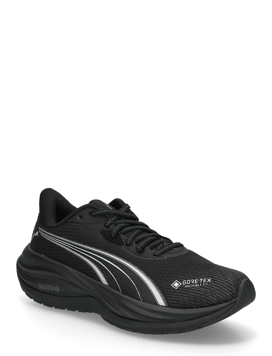 PUMA - Electrify NITRO 5 GTX Wns - hlaupaskór - puma black-puma silver - 0