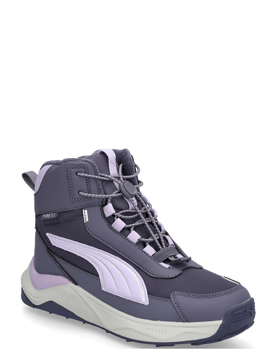PUMA - Puma Evolve 2.0 Boot Puretex Jr - tøj - inky depths-light lavender-puma silver - 0