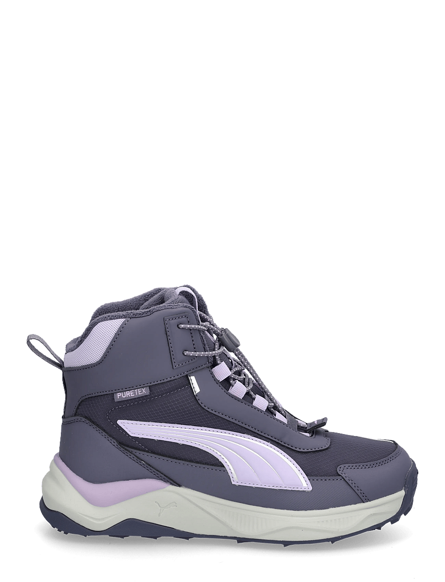 PUMA - Puma Evolve 2.0 Boot Puretex Jr - kleidung - inky depths-light lavender-puma silver - 2
