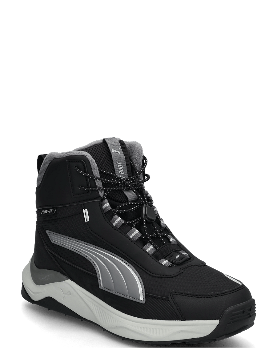 PUMA - Puma Evolve 2.0 Boot Puretex Jr - vinterstøvler - puma black-slate sky-puma silver - 0