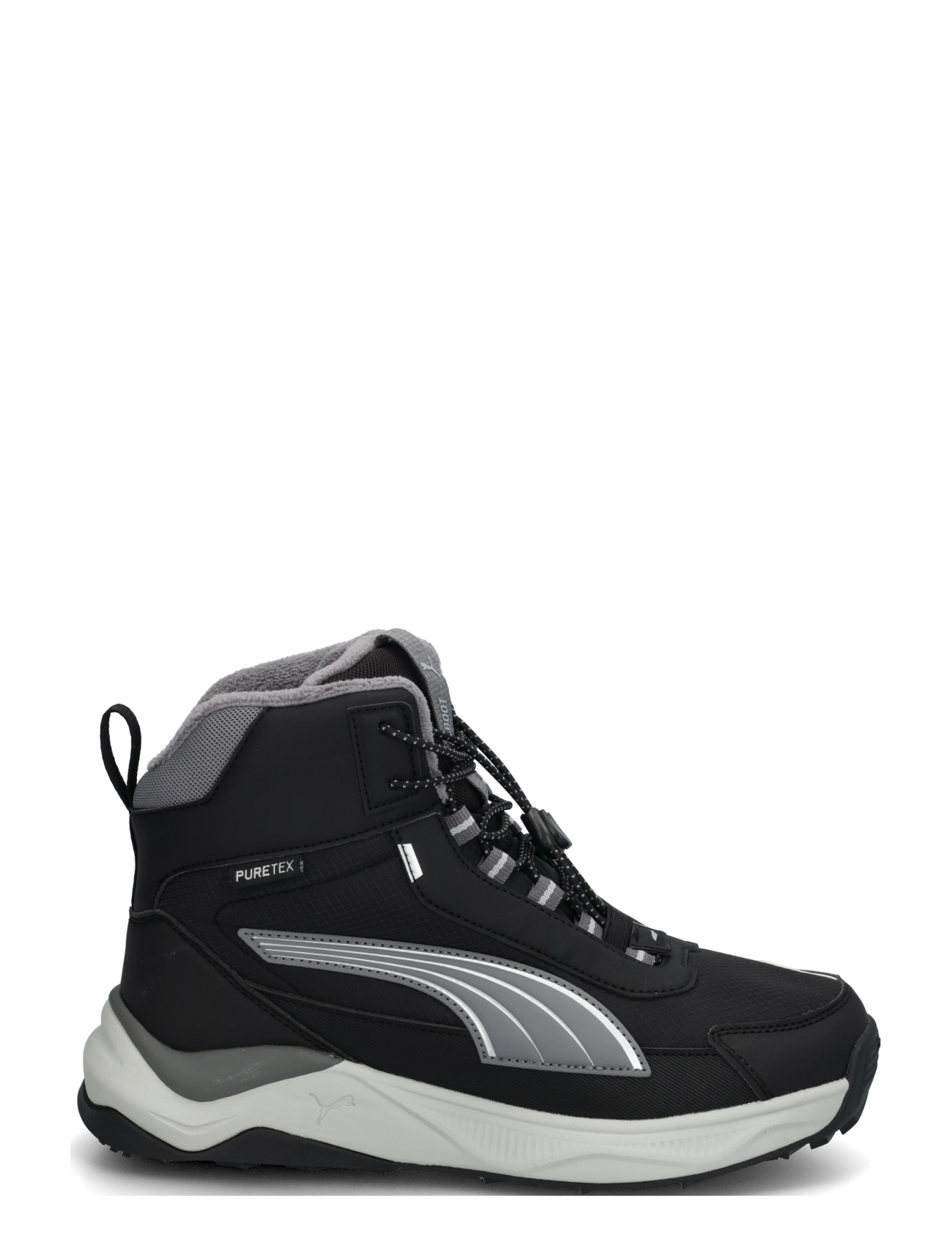 PUMA - Puma Evolve 2.0 Boot Puretex Jr - vinterstøvler - puma black-slate sky-puma silver - 2