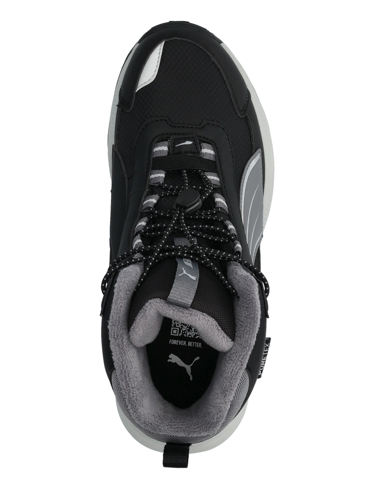 PUMA - Puma Evolve 2.0 Boot Puretex Jr - vinterstøvler - puma black-slate sky-puma silver - 3
