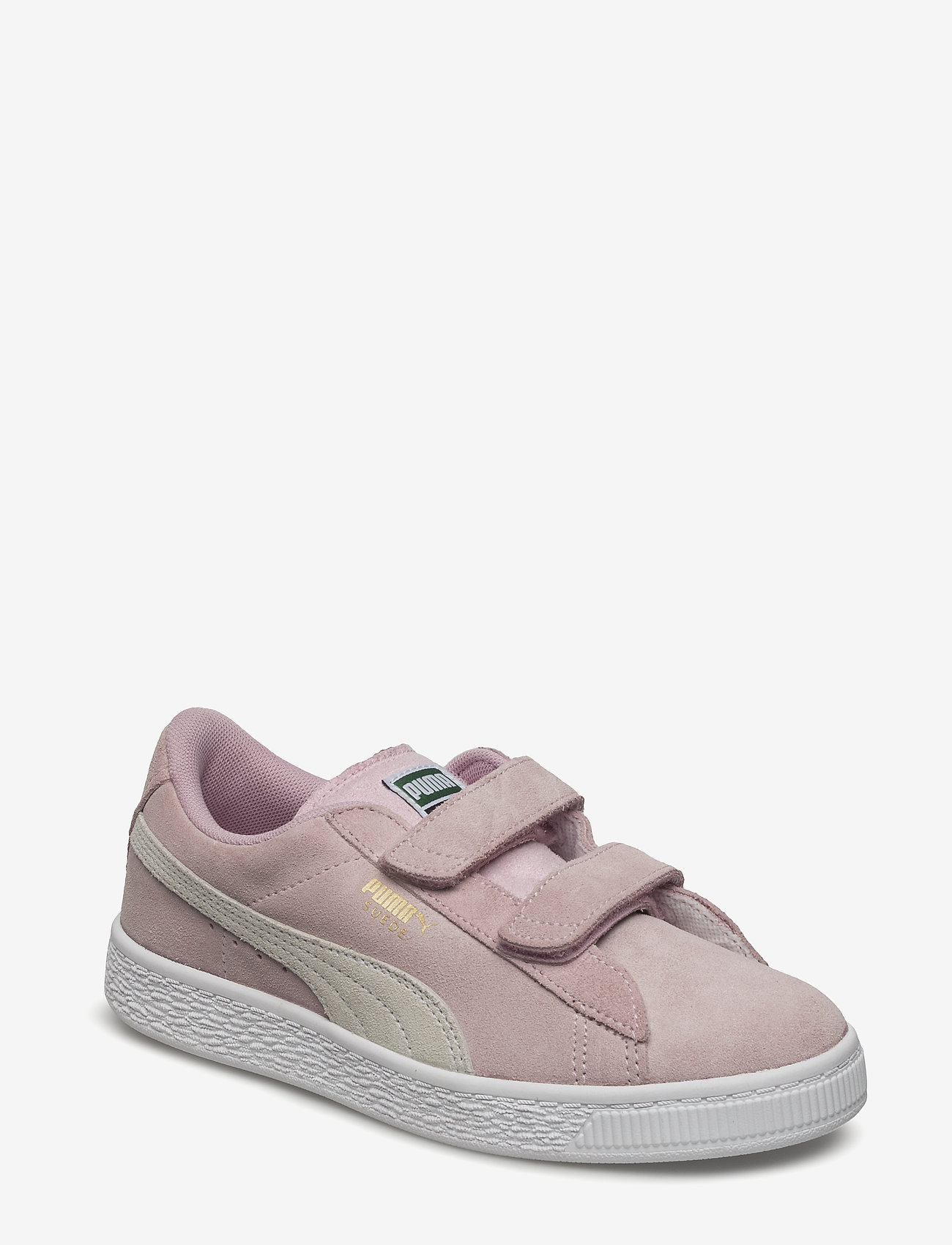 PUMA - Suede 2 straps PS - pink lady-puma team gold - 0