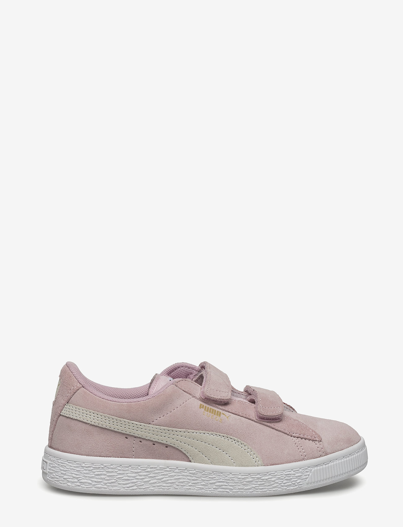 PUMA - Suede 2 straps PS - pink lady-puma team gold - 1