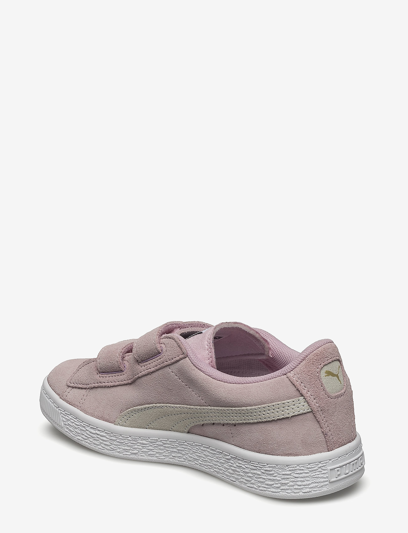 PUMA - Suede 2 straps PS - pink lady-puma team gold - 2