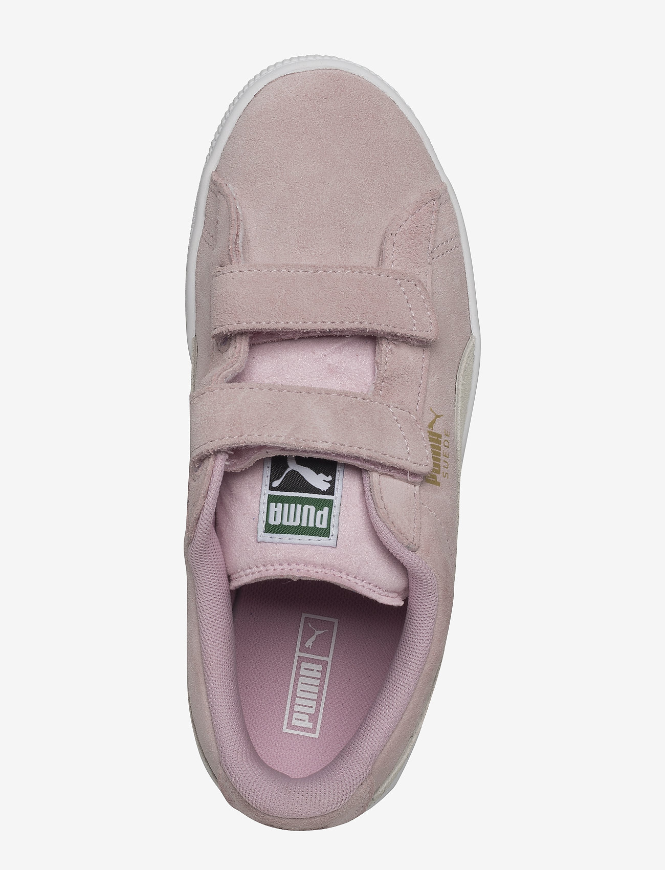 PUMA - Suede 2 straps PS - pink lady-puma team gold - 3