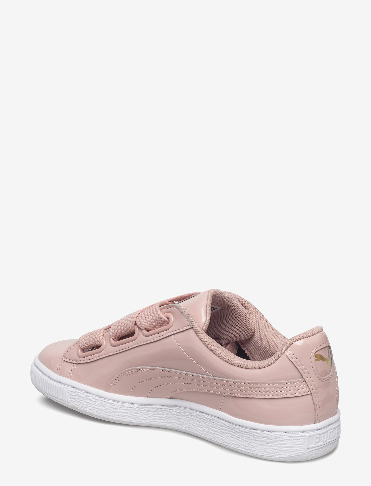 PUMA - Basket Heart Patent Wn's - peach beige-puma white - 2