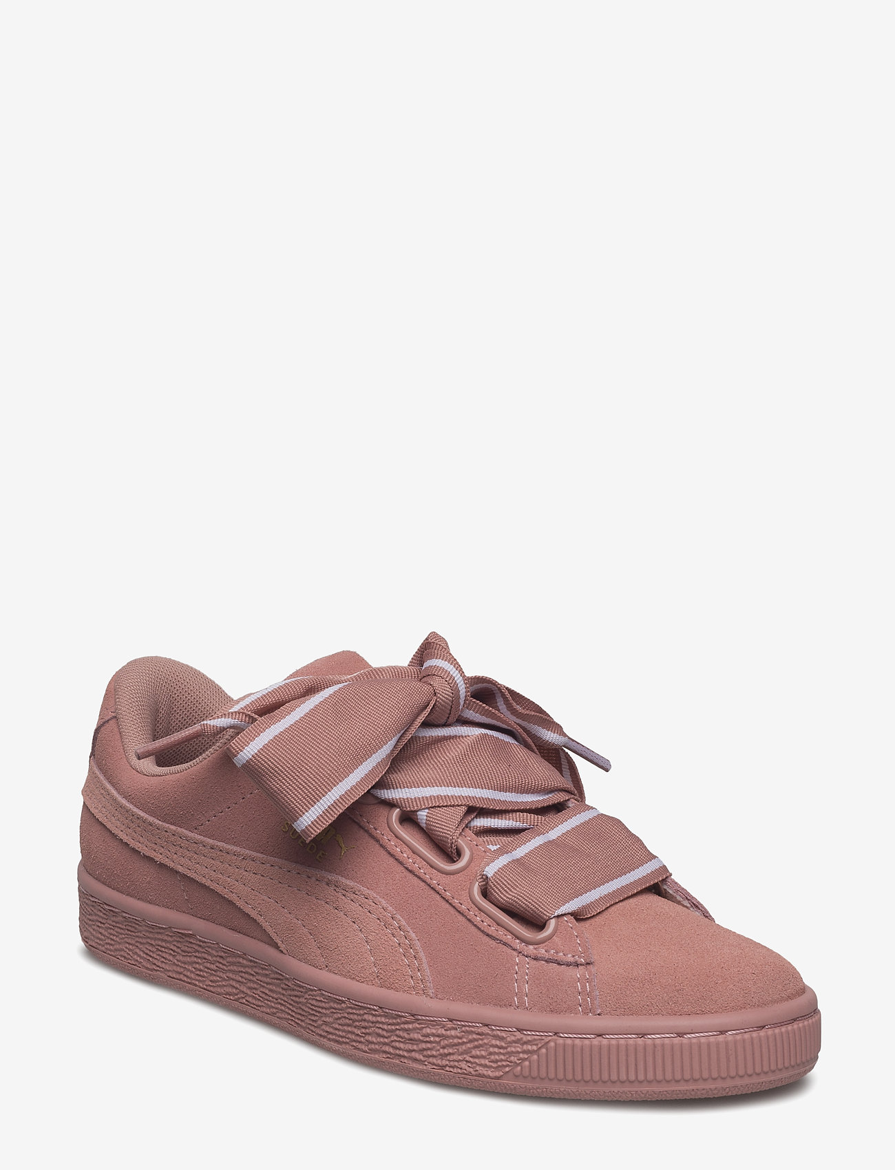 PUMA - Suede Heart Satin II Wn's - cameo brown-cameo brown - 0