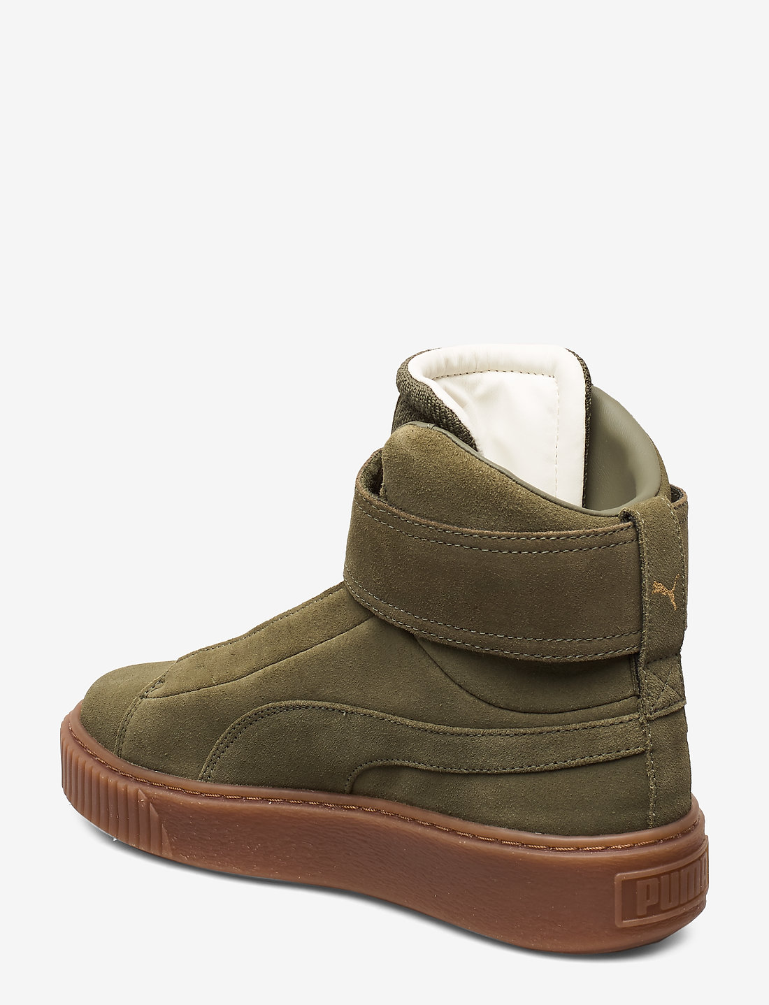 Puma top platform olive