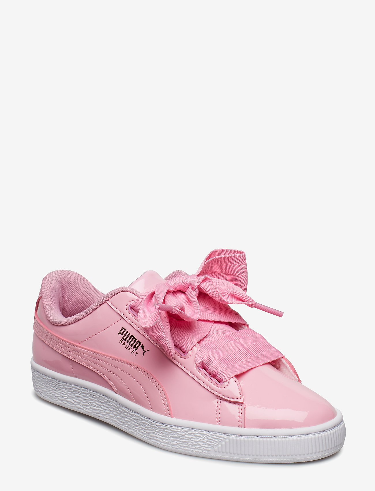 PUMA - Basket Heart Patent Jr - prism pink-peacoat-gold-puma white - 0