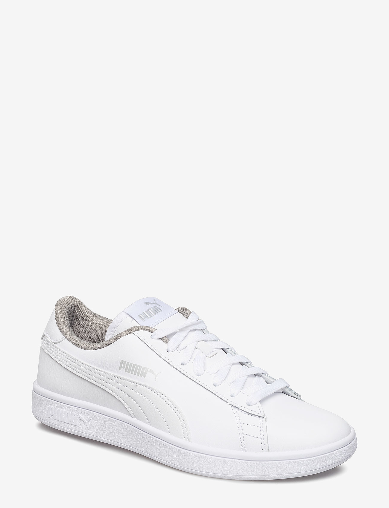 PUMA - Puma Smash v2 L Jr - puma white-puma white - 0