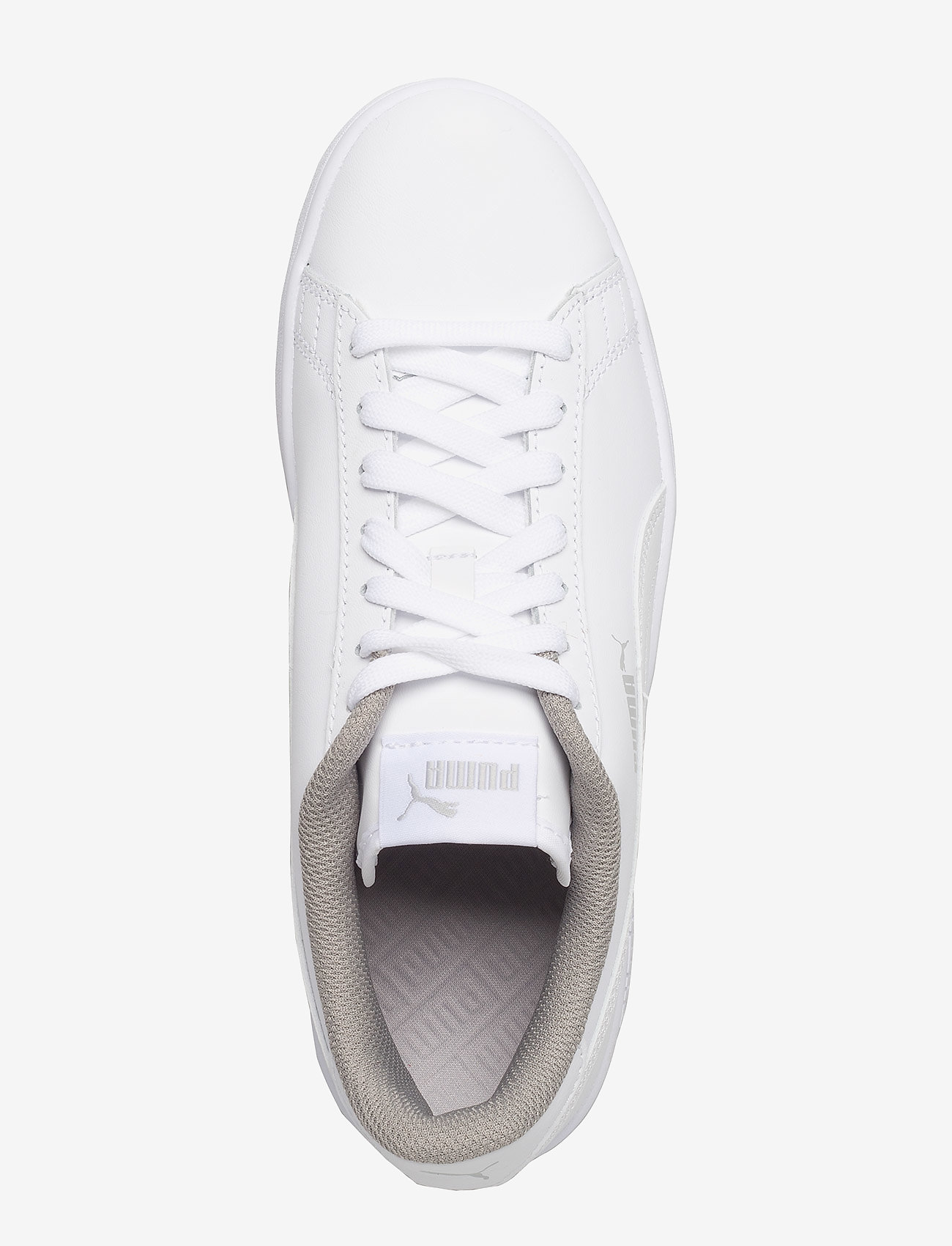 PUMA - Puma Smash v2 L Jr - puma white-puma white - 3
