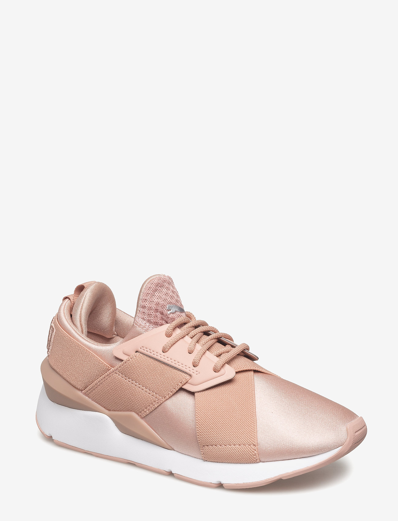 Muse Satin EP Wns - PEACH BEIGE-PUMA WHITE