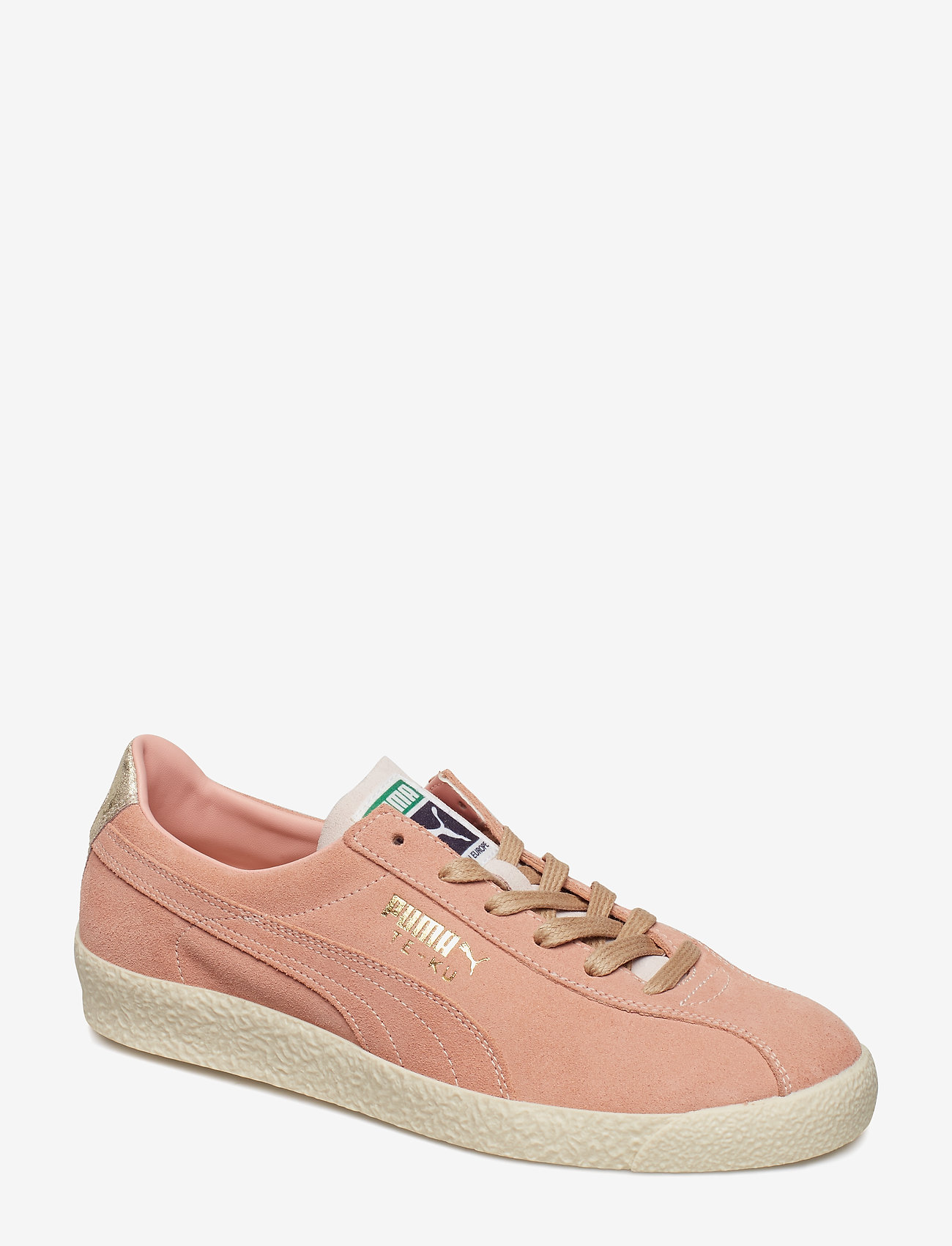 PUMA - Te-Ku Suede Wn's - peach beige-pearl-marshmallow - 0