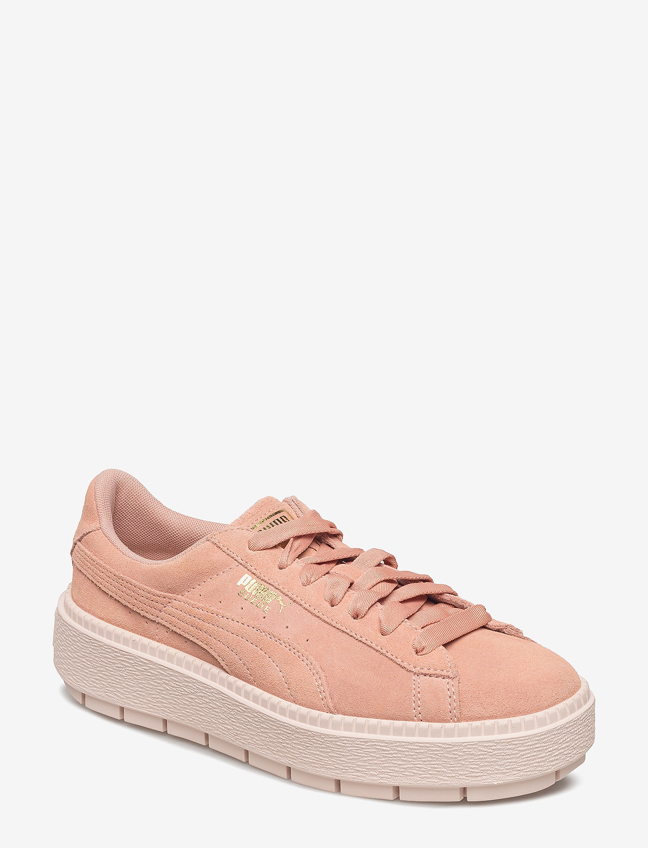 Suede Platform Trace Wn's - PEACH BEIGE-PEARL
