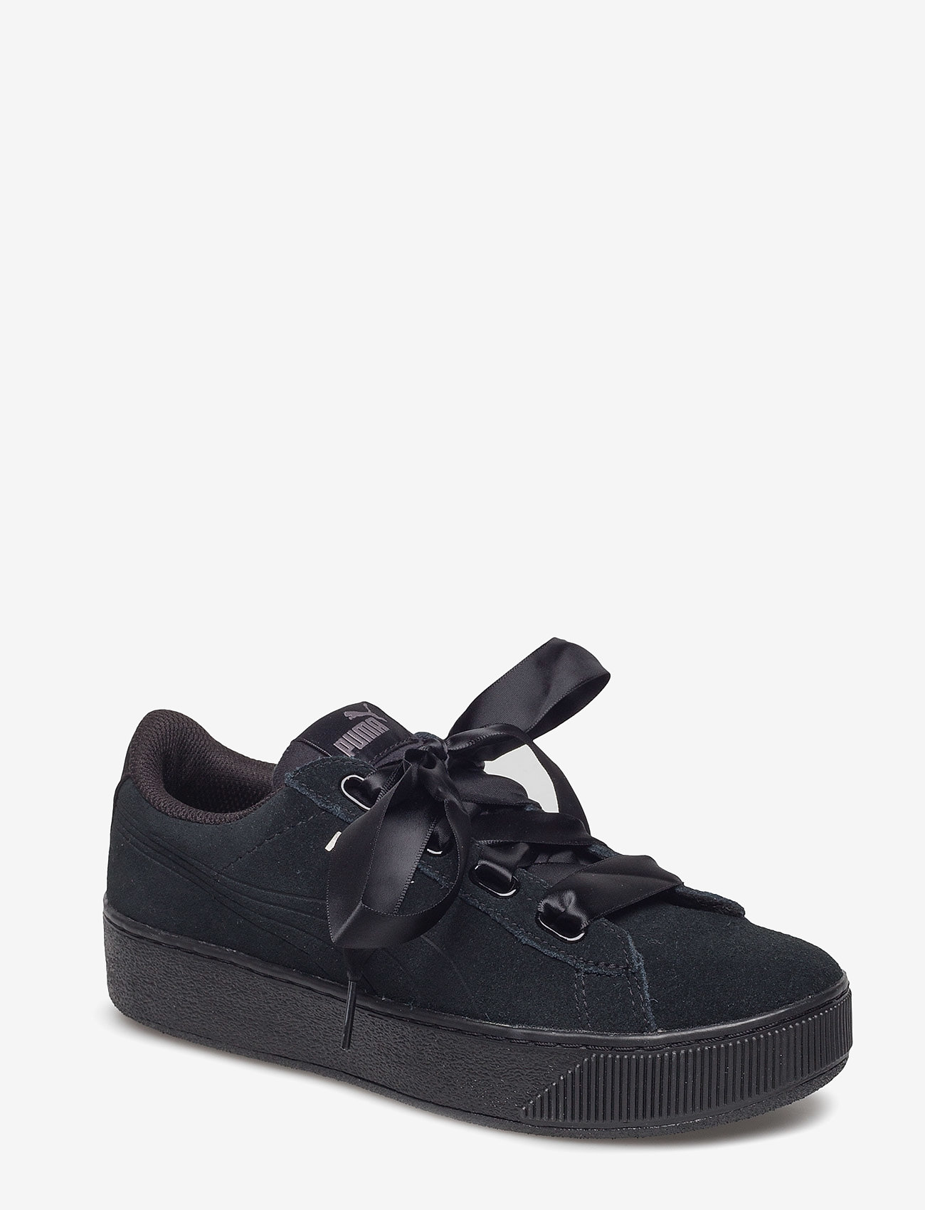 Puma Vikky Platform Ribbon S - PUMA BLACK-PUMA BLACK