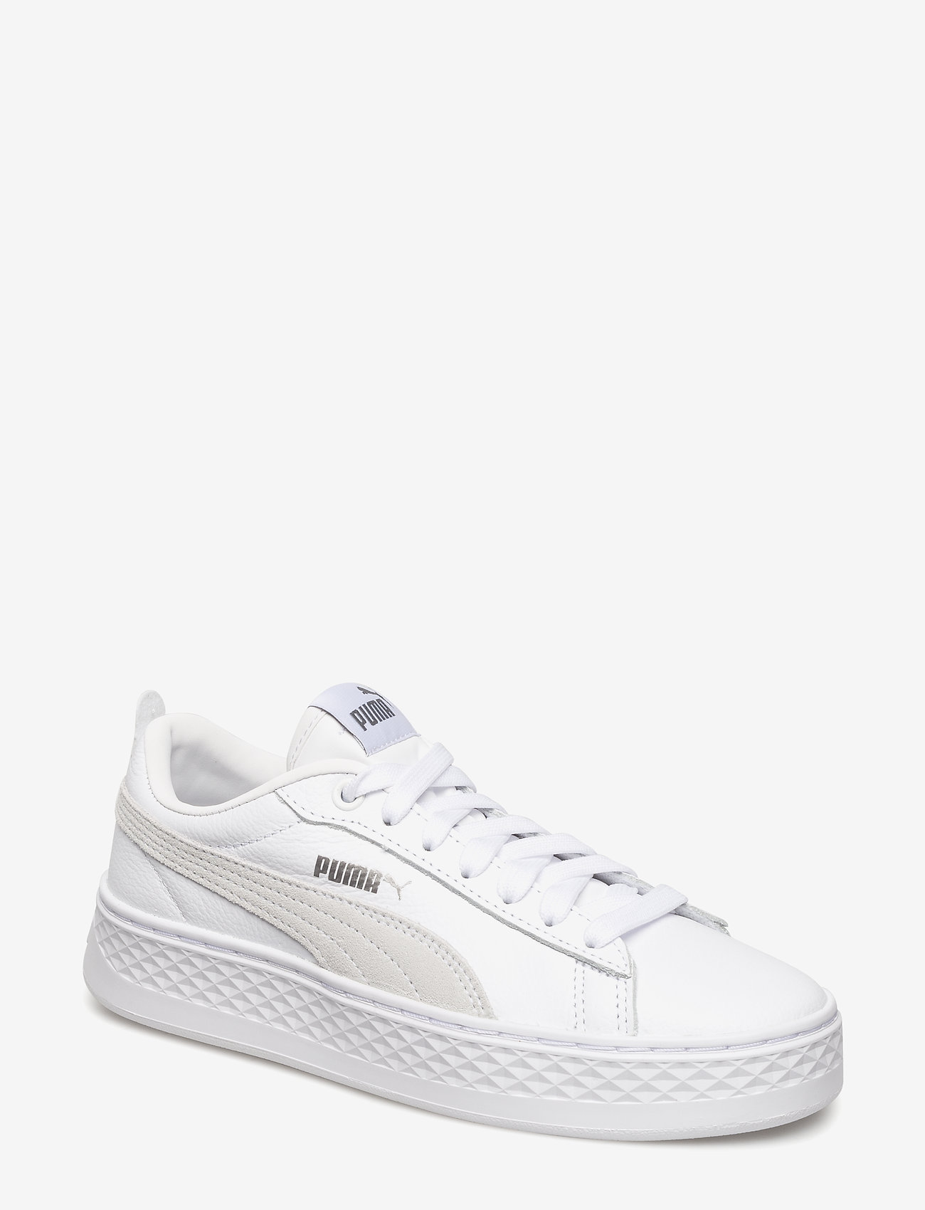 PUMA - Puma Smash Platform L - puma white-puma white-puma white - 0