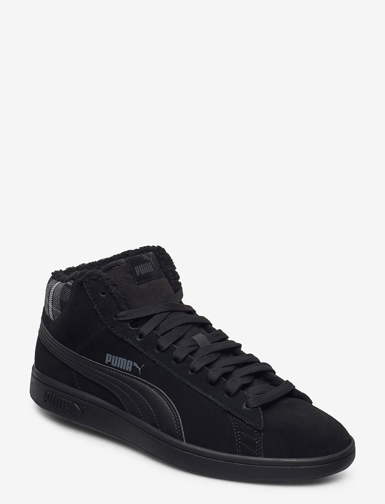 PUMA - Puma Smash v2 Mid WTR - puma black-puma black - 0