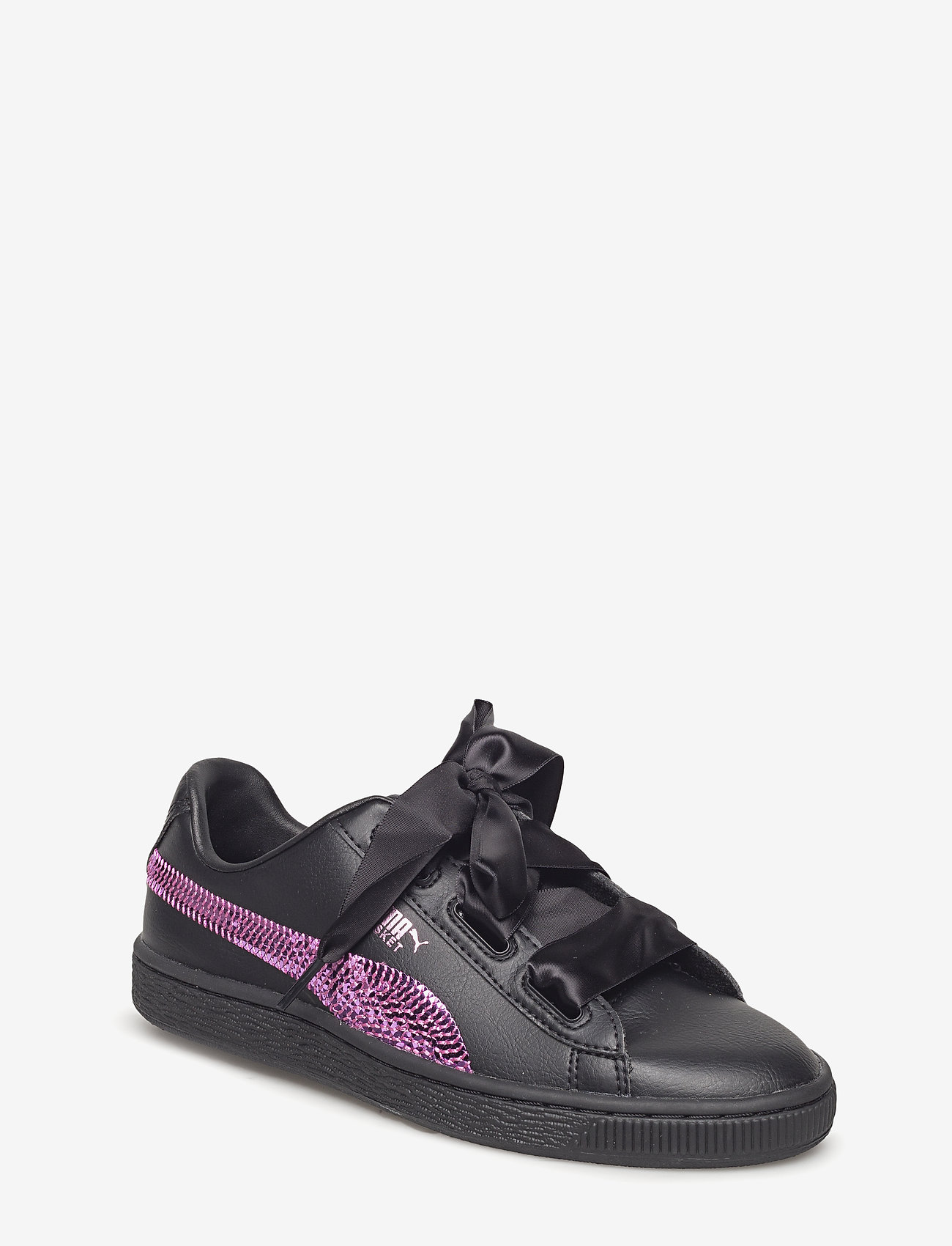 PUMA - Basket Heart Bling Jr - puma black-orchid - 1