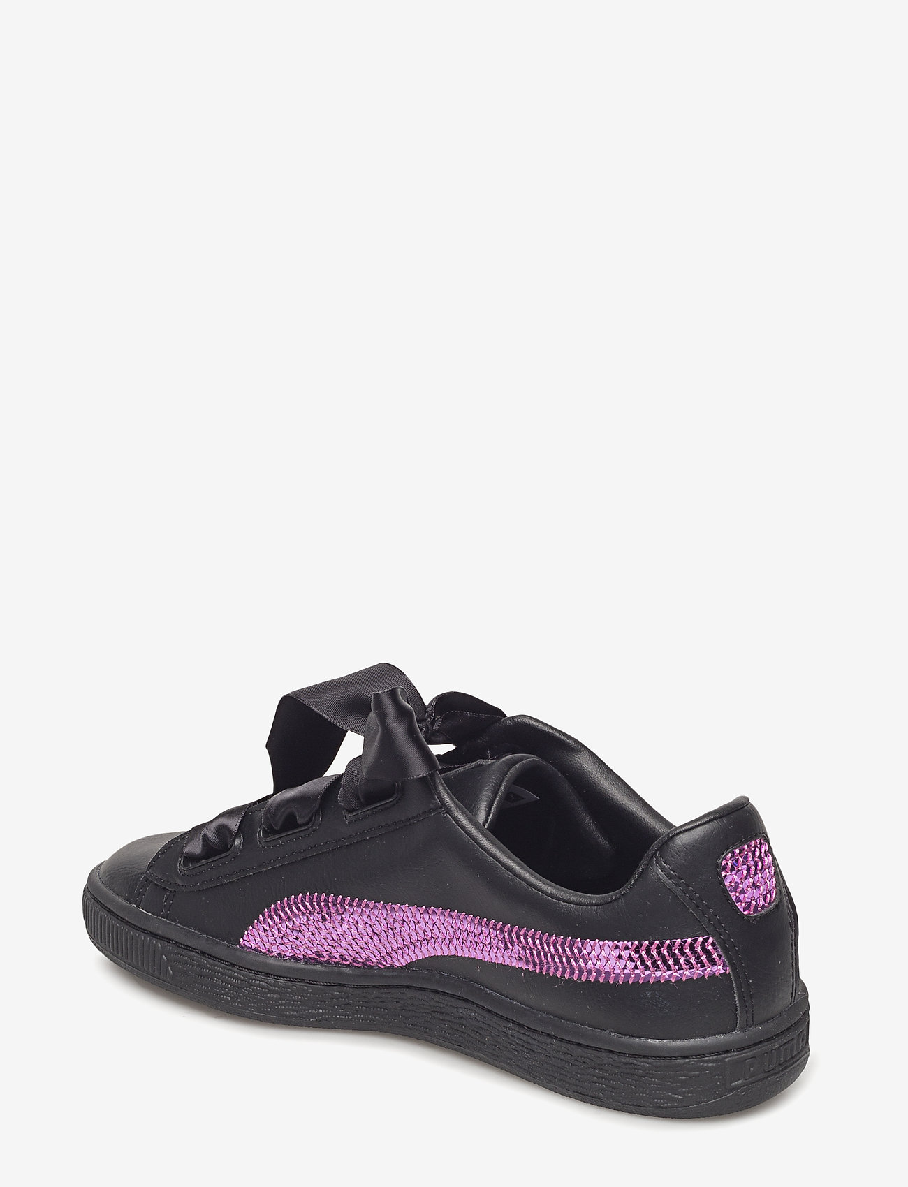 PUMA - Basket Heart Bling Jr - puma black-orchid - 3