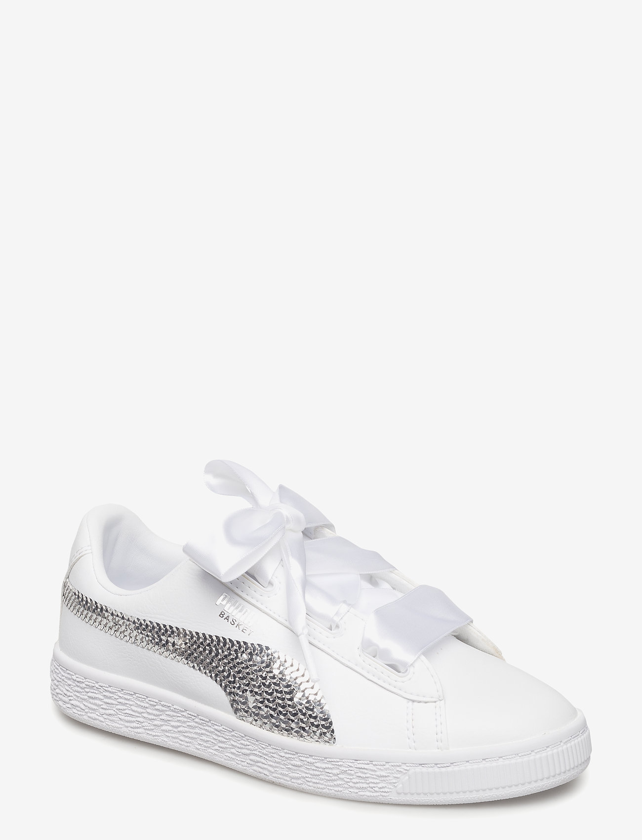 PUMA - Basket Heart Bling PS - puma white-puma silver - 0
