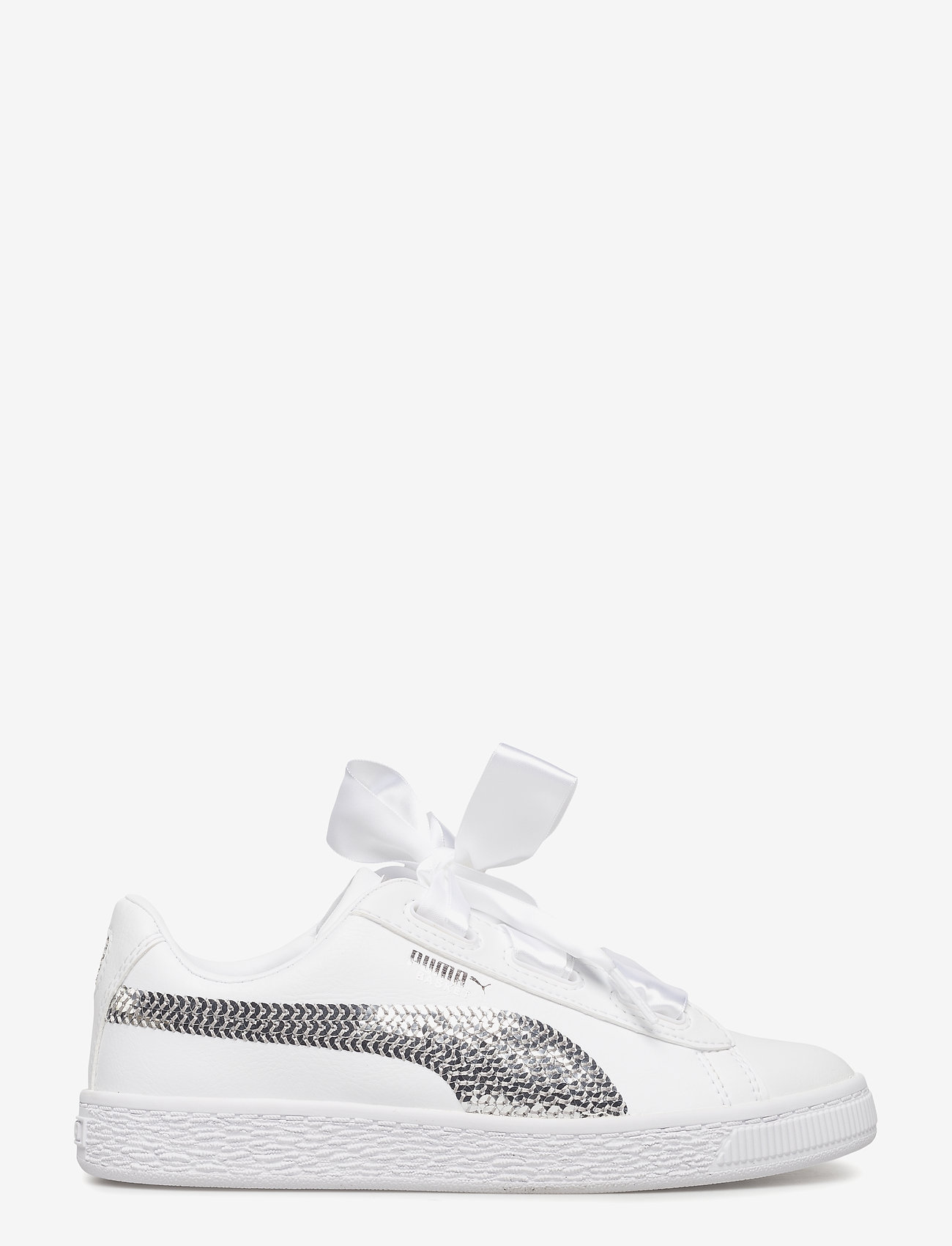 PUMA - Basket Heart Bling PS - puma white-puma silver - 1