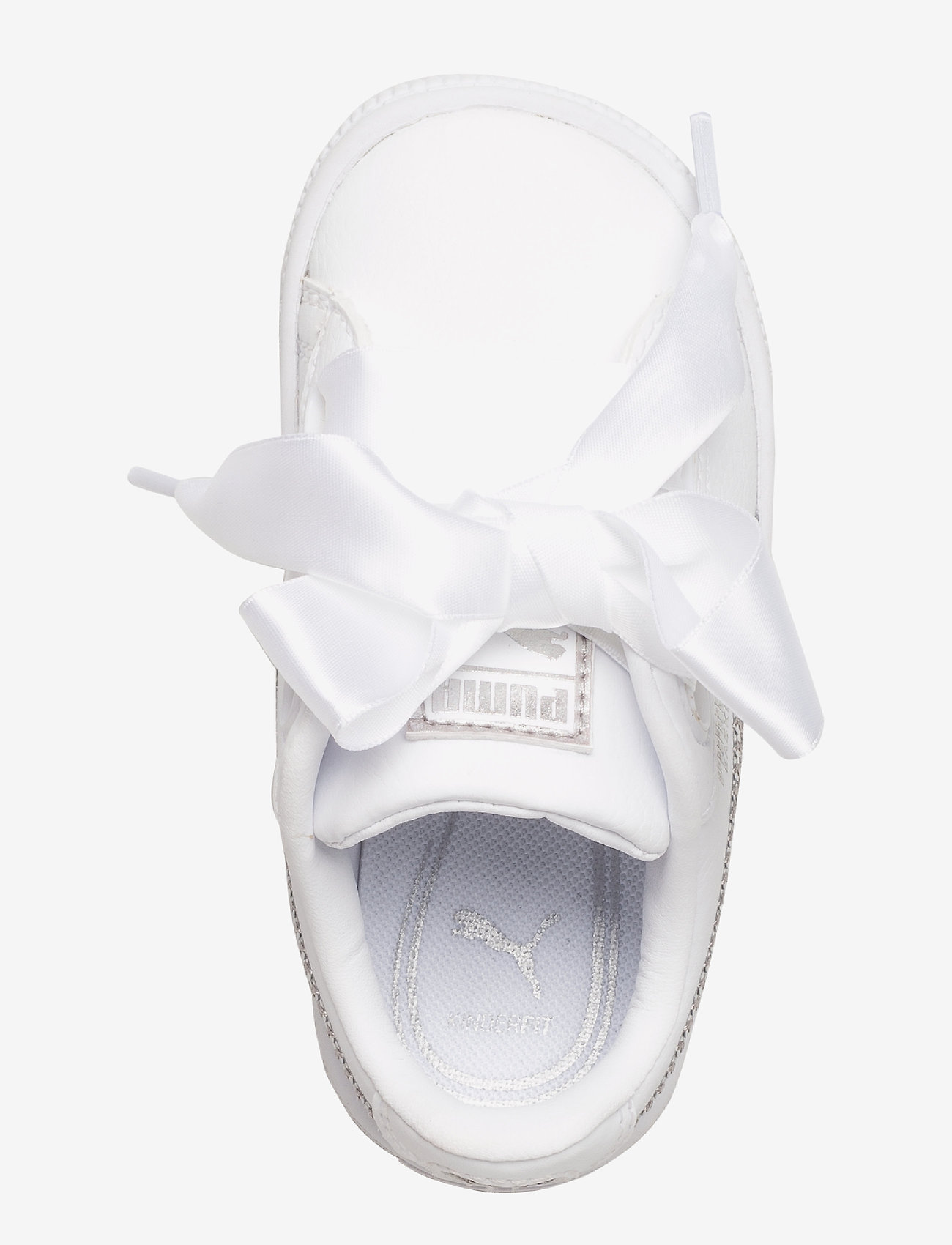 PUMA - Basket Heart Bling Inf - puma white-puma silver - 5