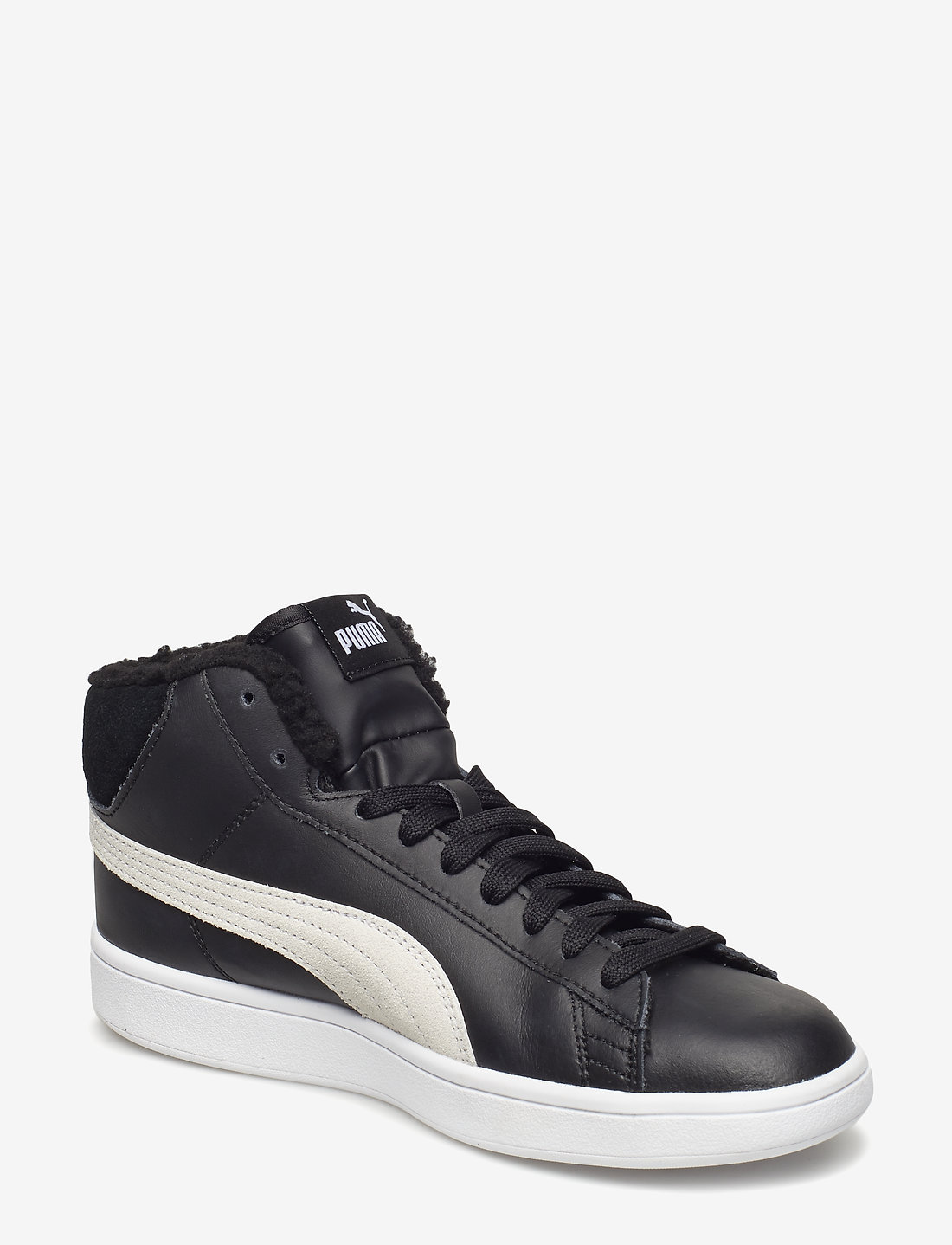 PUMA Puma Smash V2 Mid L Fur Jr sneakers shop at Booztlet