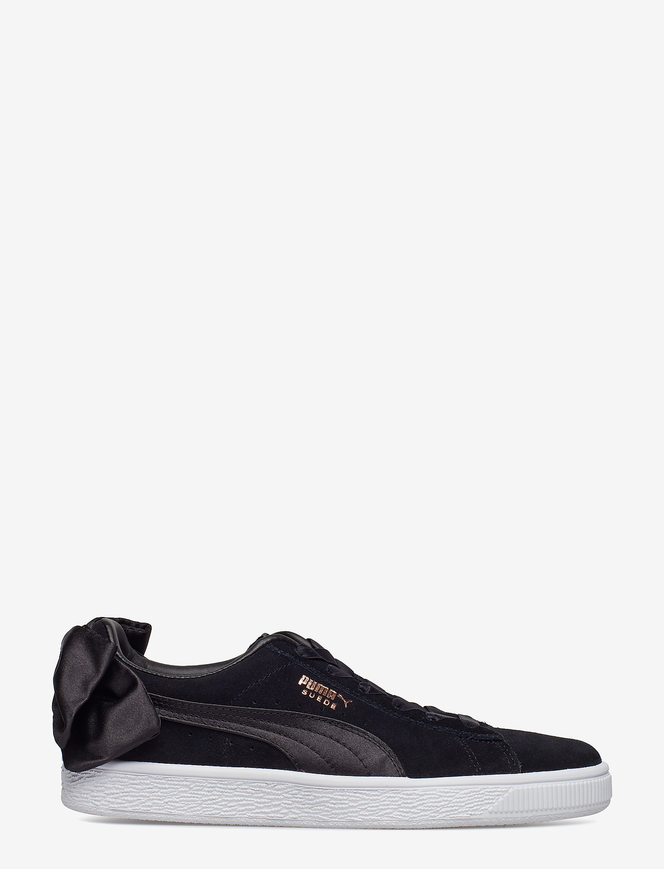 PUMA - Suede Bow Wns - puma black - puma black - 1