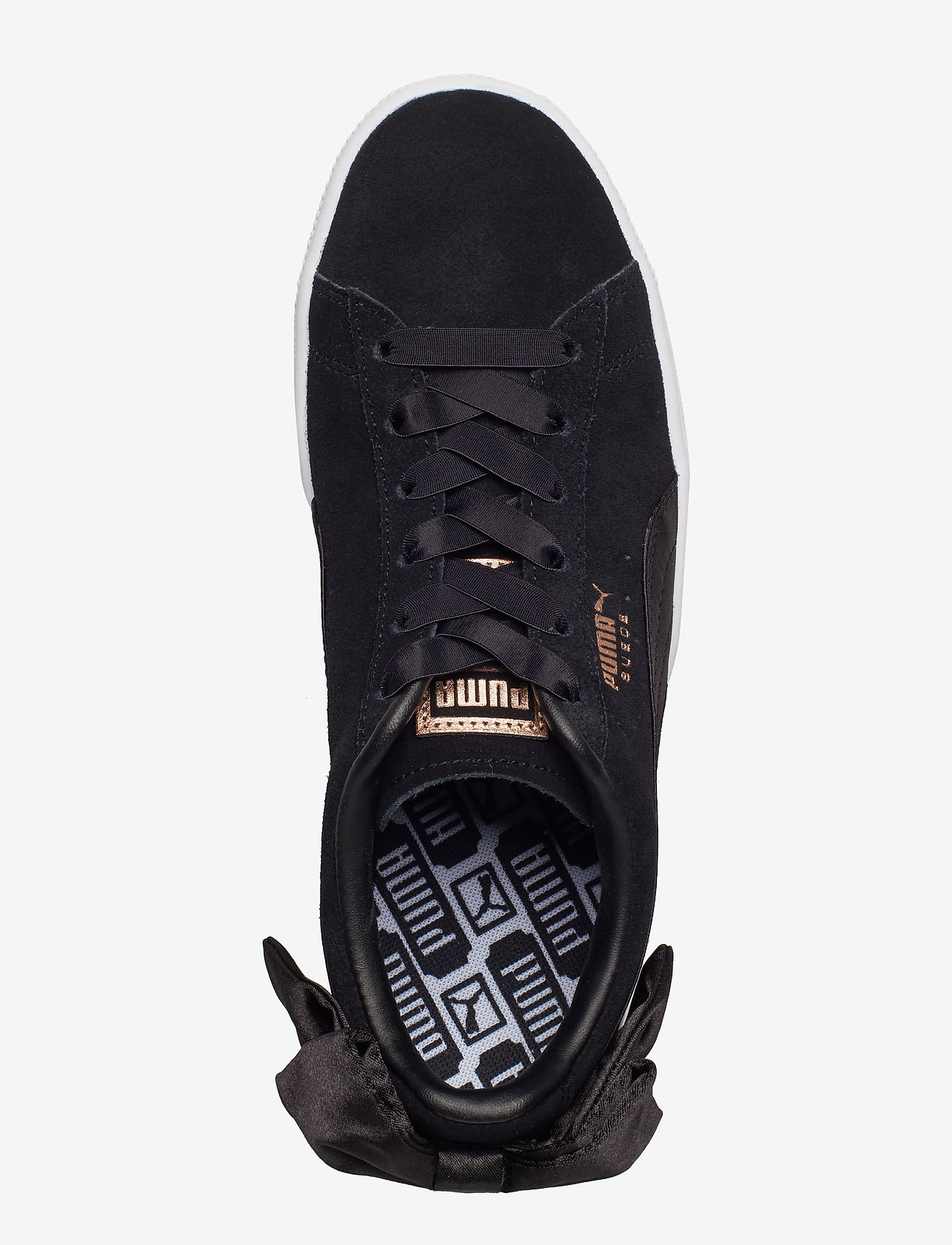 PUMA - Suede Bow Wns - puma black - puma black - 3