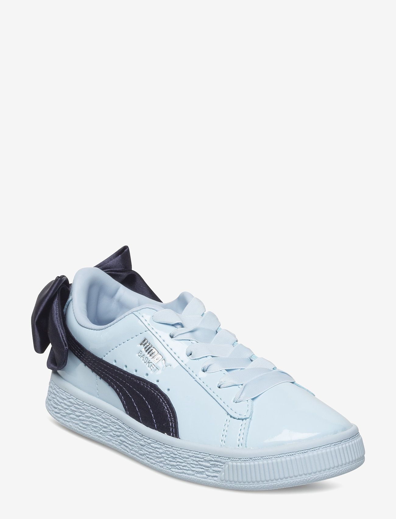 Basket Bow Patent AC PS - CERULEAN-PEACOAT
