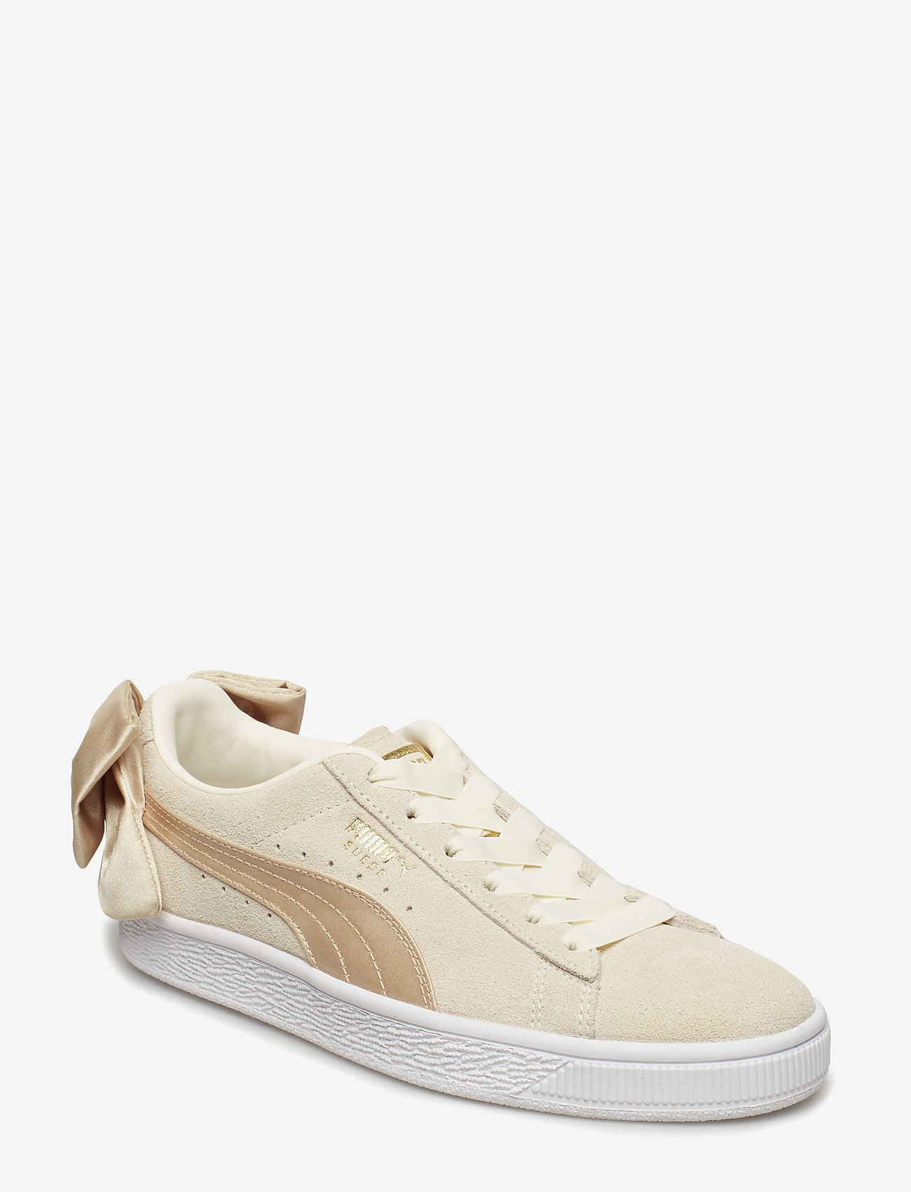 PUMA - Suede Bow Varsity Wns - marshmallow-metallic gold - 0