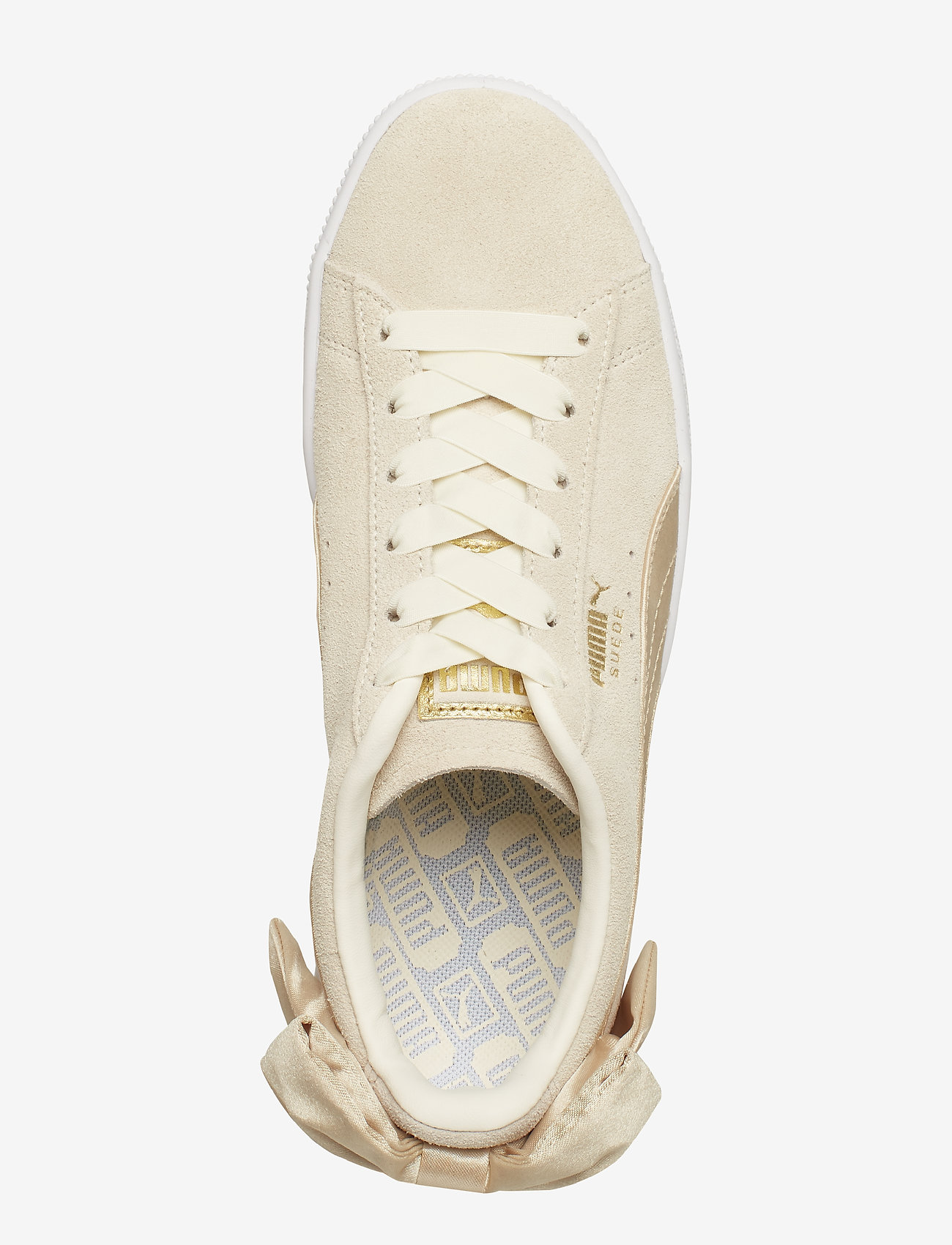 PUMA - Suede Bow Varsity Wns - marshmallow-metallic gold - 3