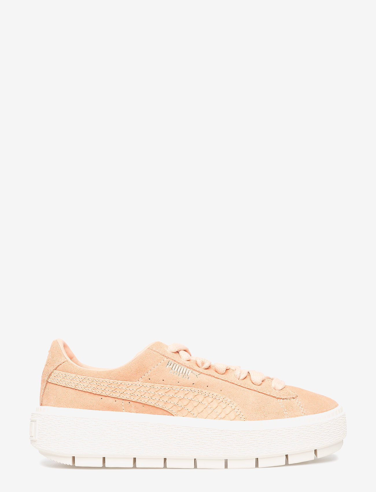 PUMA - Suede Platform Trace Animal - dusty coral-metallic bronze - 1