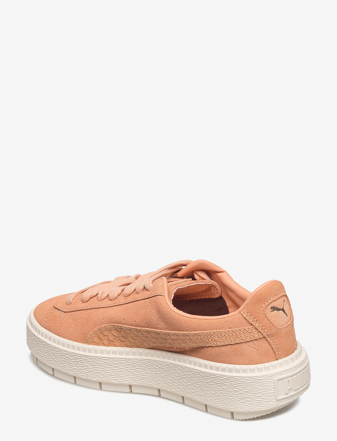 PUMA - Suede Platform Trace Animal - dusty coral-metallic bronze - 2