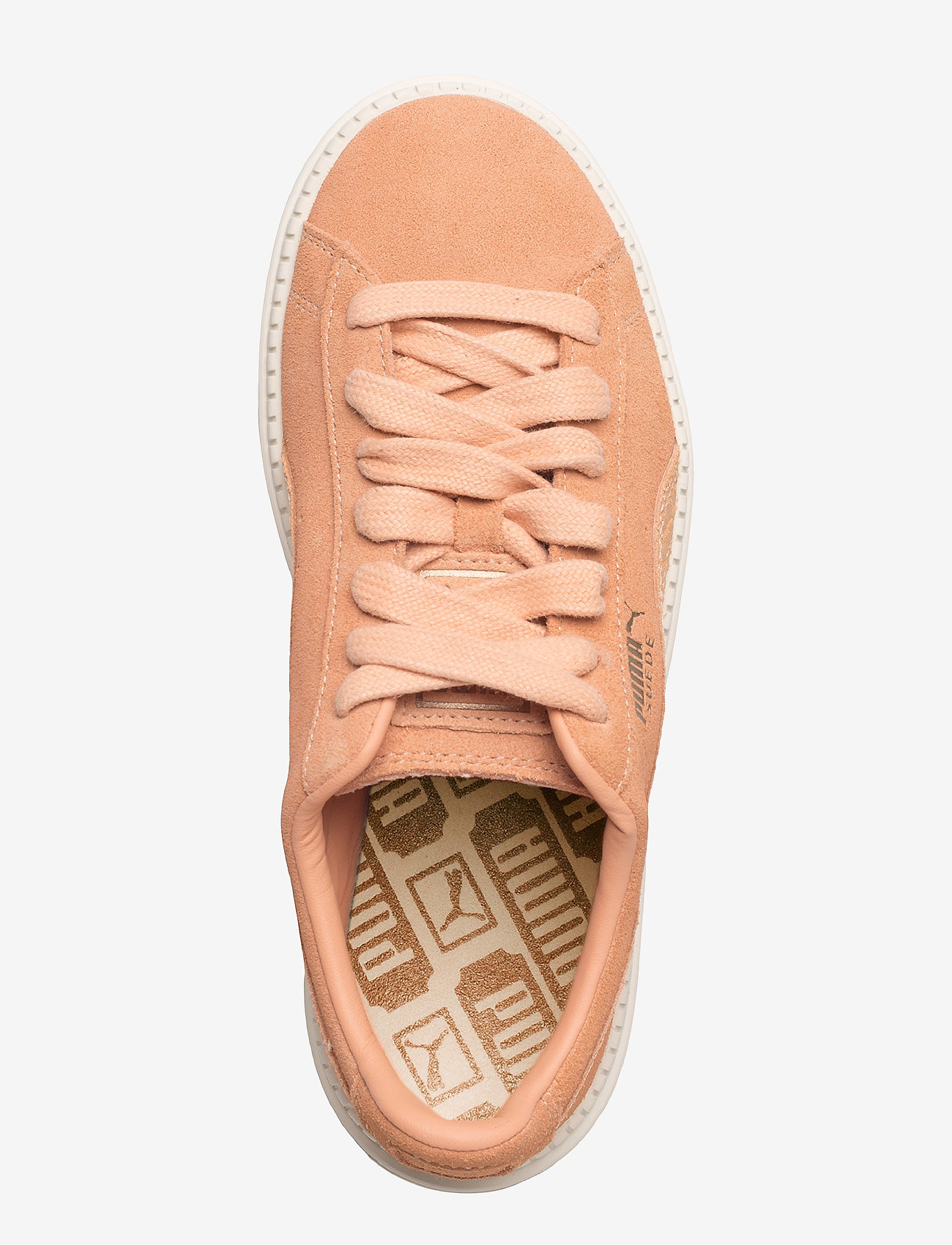 PUMA - Suede Platform Trace Animal - dusty coral-metallic bronze - 3